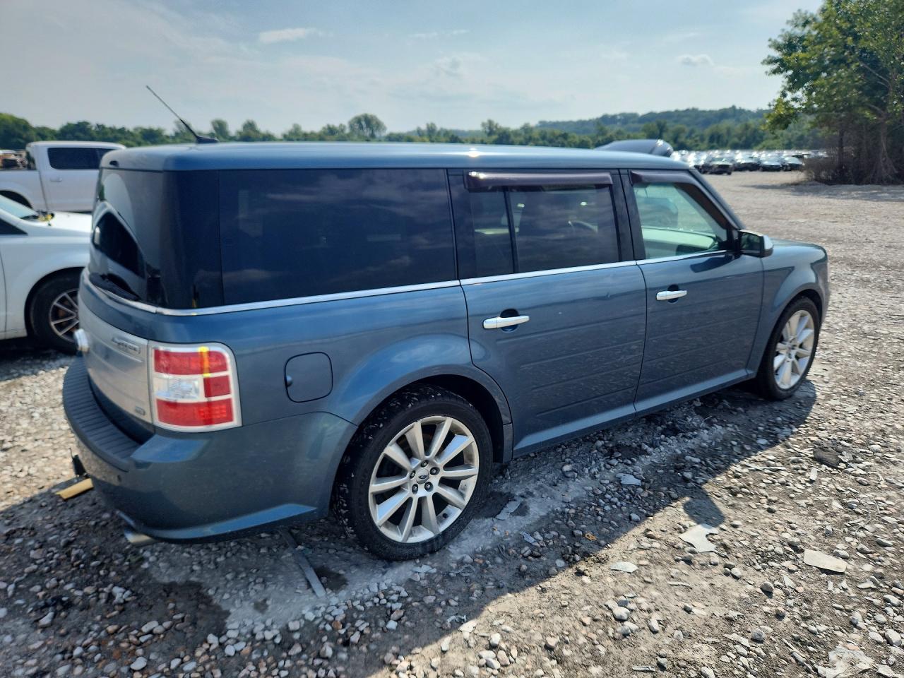 2010 Ford Flex Limited Teal vin: 2FMHK6DT4ABD00494