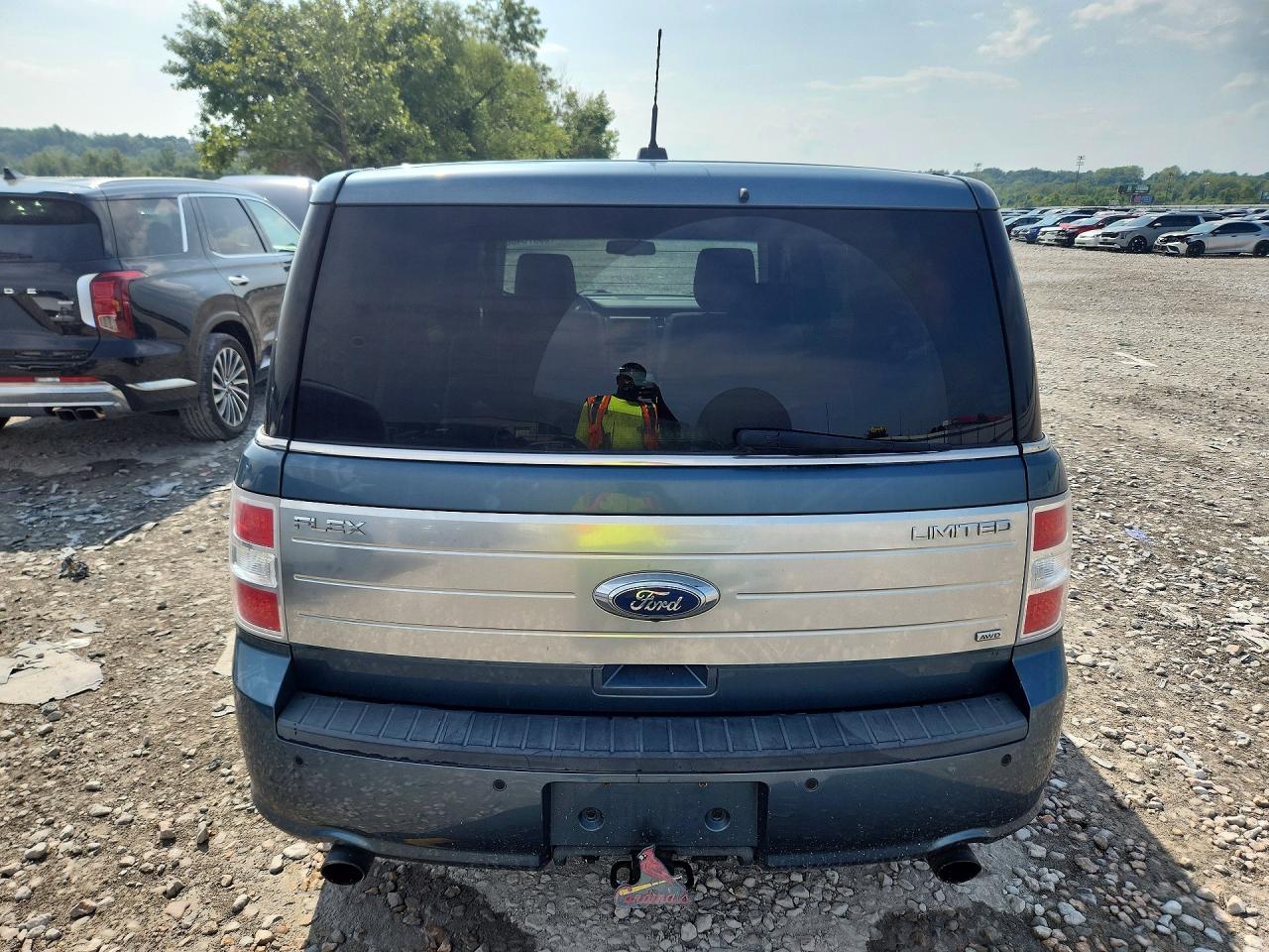 2010 Ford Flex Limited Teal vin: 2FMHK6DT4ABD00494