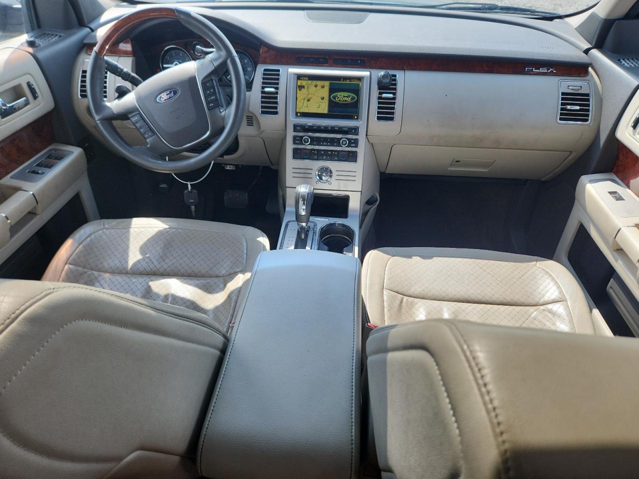 2010 Ford Flex Limited Teal vin: 2FMHK6DT4ABD00494