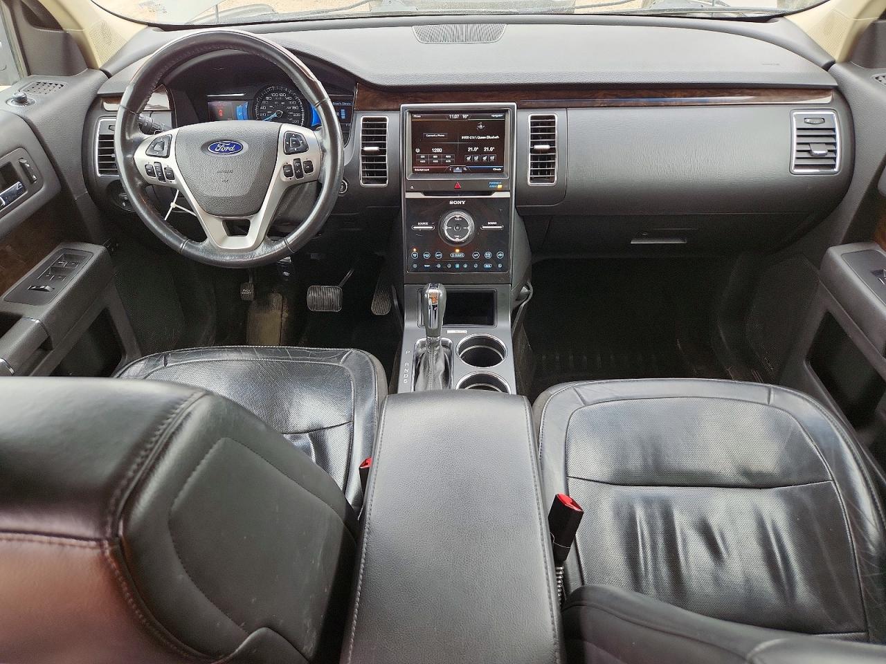 2013 Ford Flex Limited Brown vin: 2FMHK6DT5DBD11041