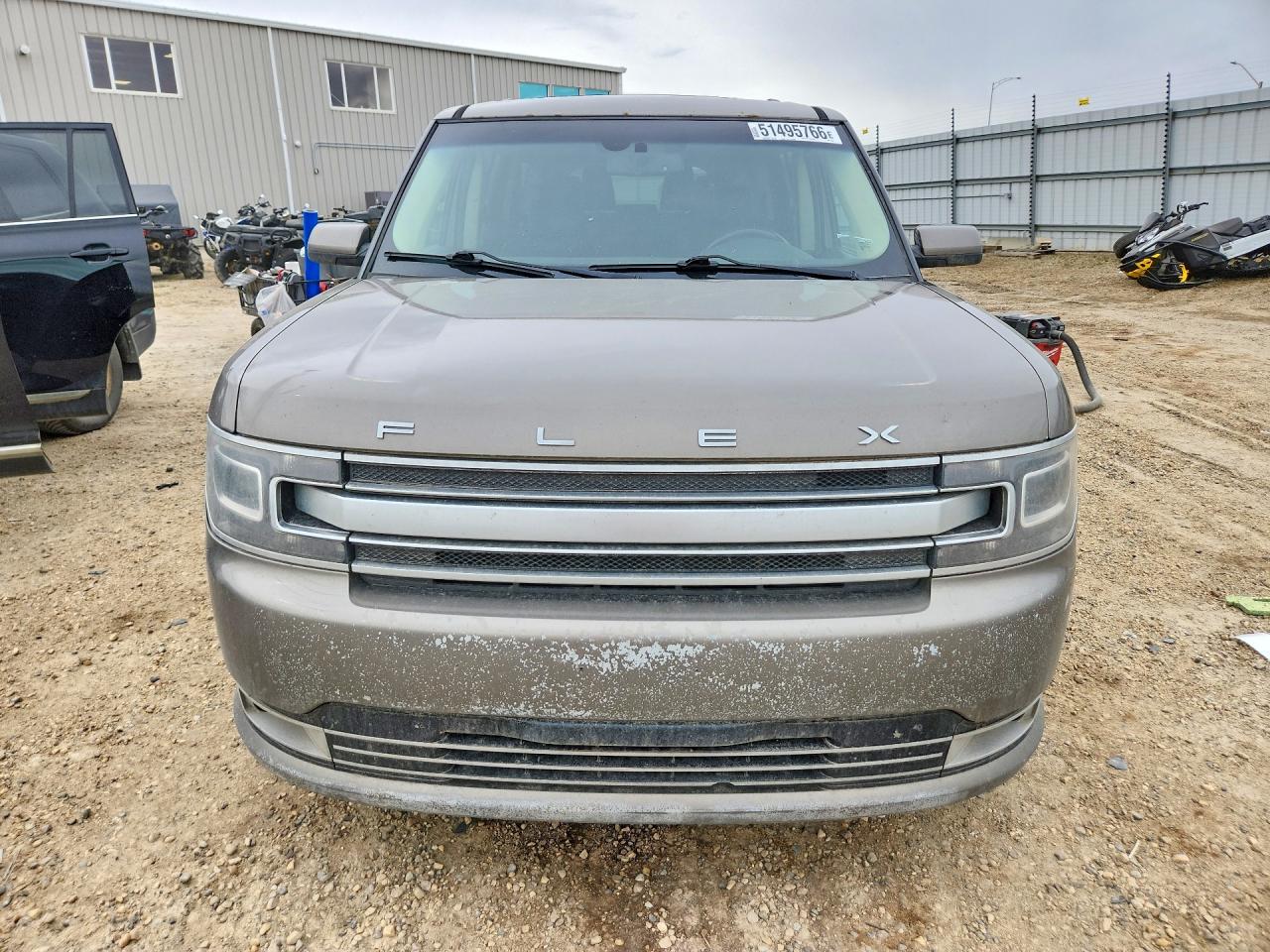 2013 Ford Flex Limited Brown vin: 2FMHK6DT5DBD11041