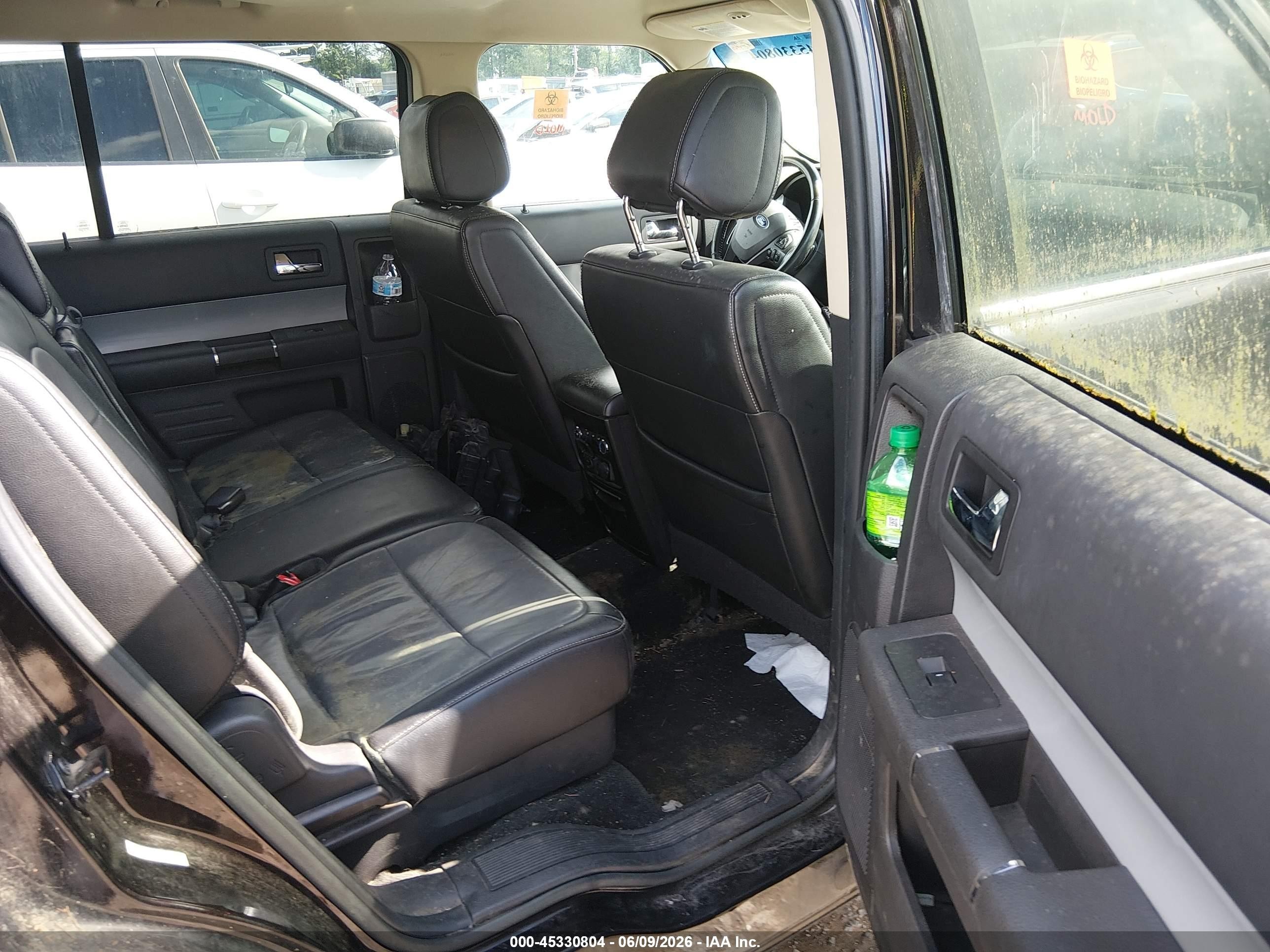 2013 Ford Flex Limited Black vin: 2FMHK6DT5DBD14036