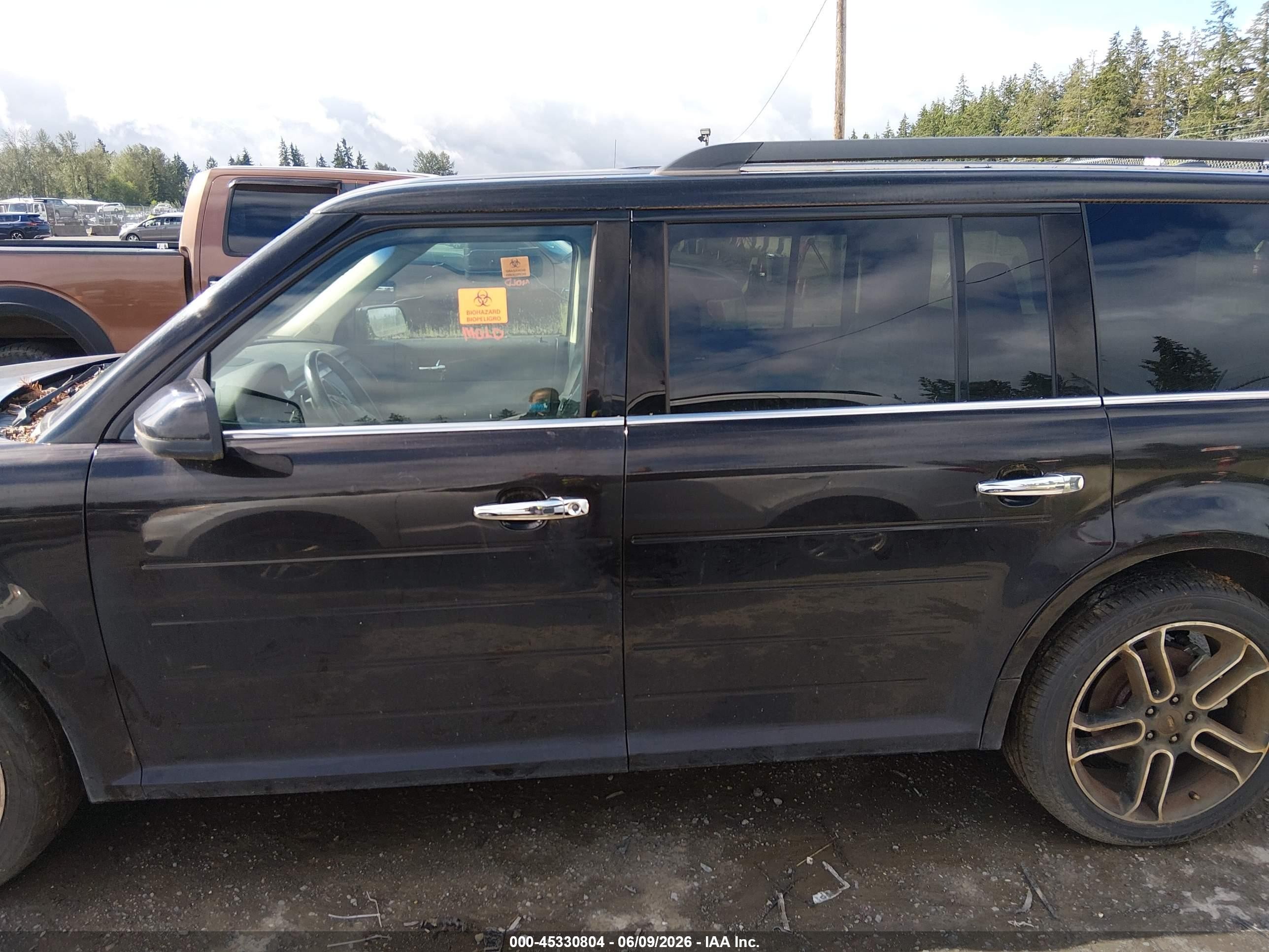 2013 Ford Flex Limited Black vin: 2FMHK6DT5DBD14036