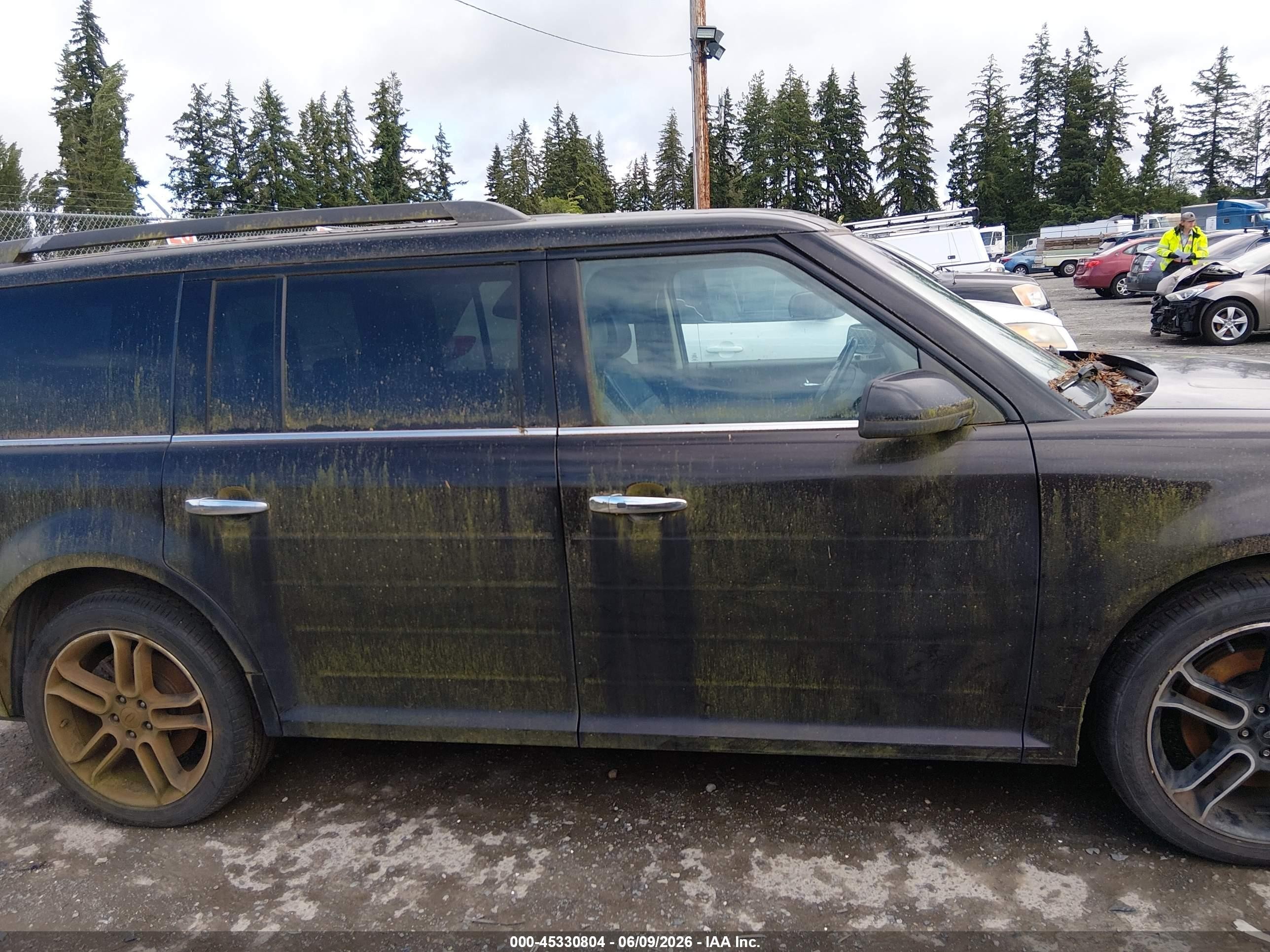 2013 Ford Flex Limited Black vin: 2FMHK6DT5DBD14036