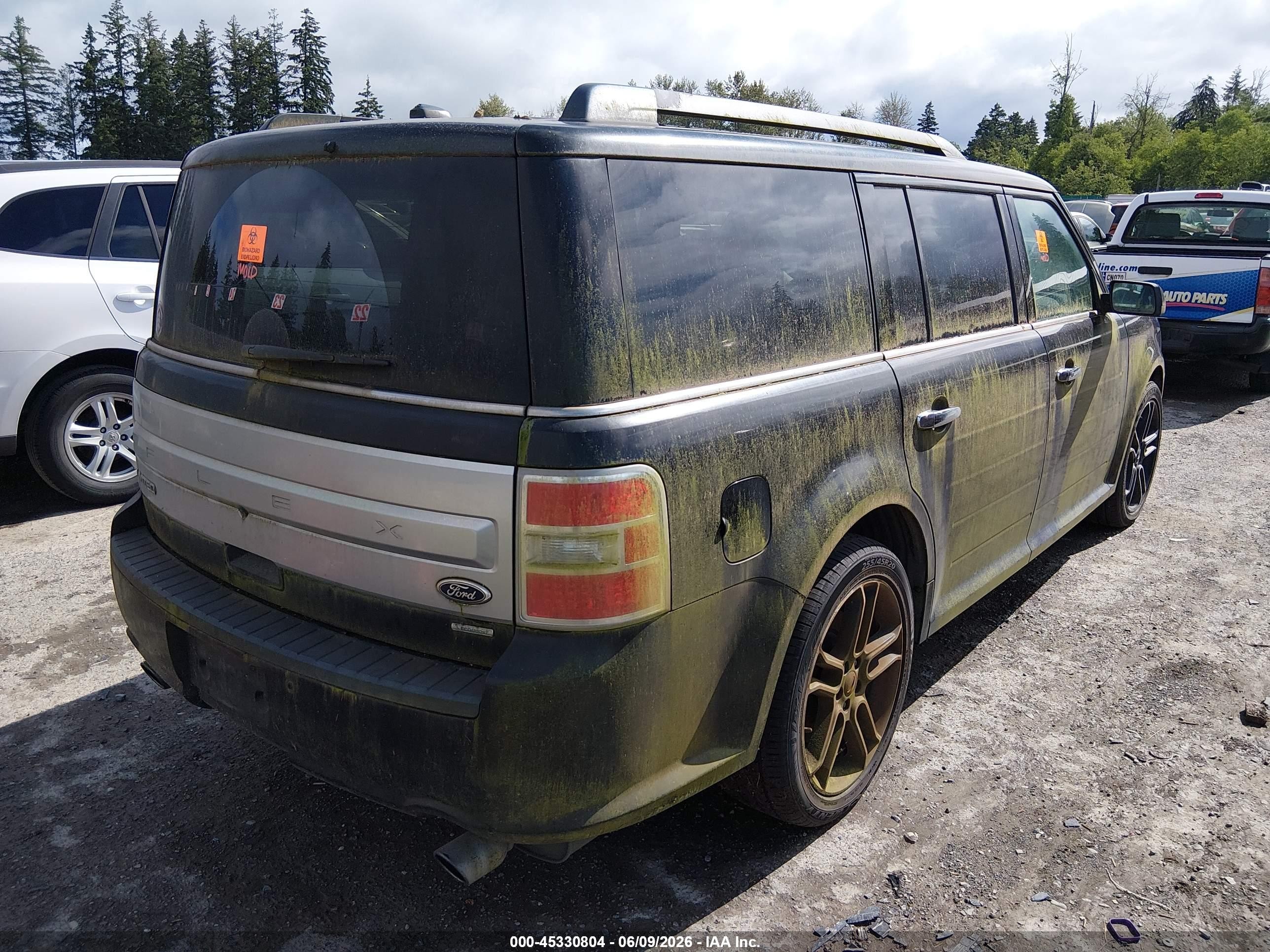 2013 Ford Flex Limited Black vin: 2FMHK6DT5DBD14036