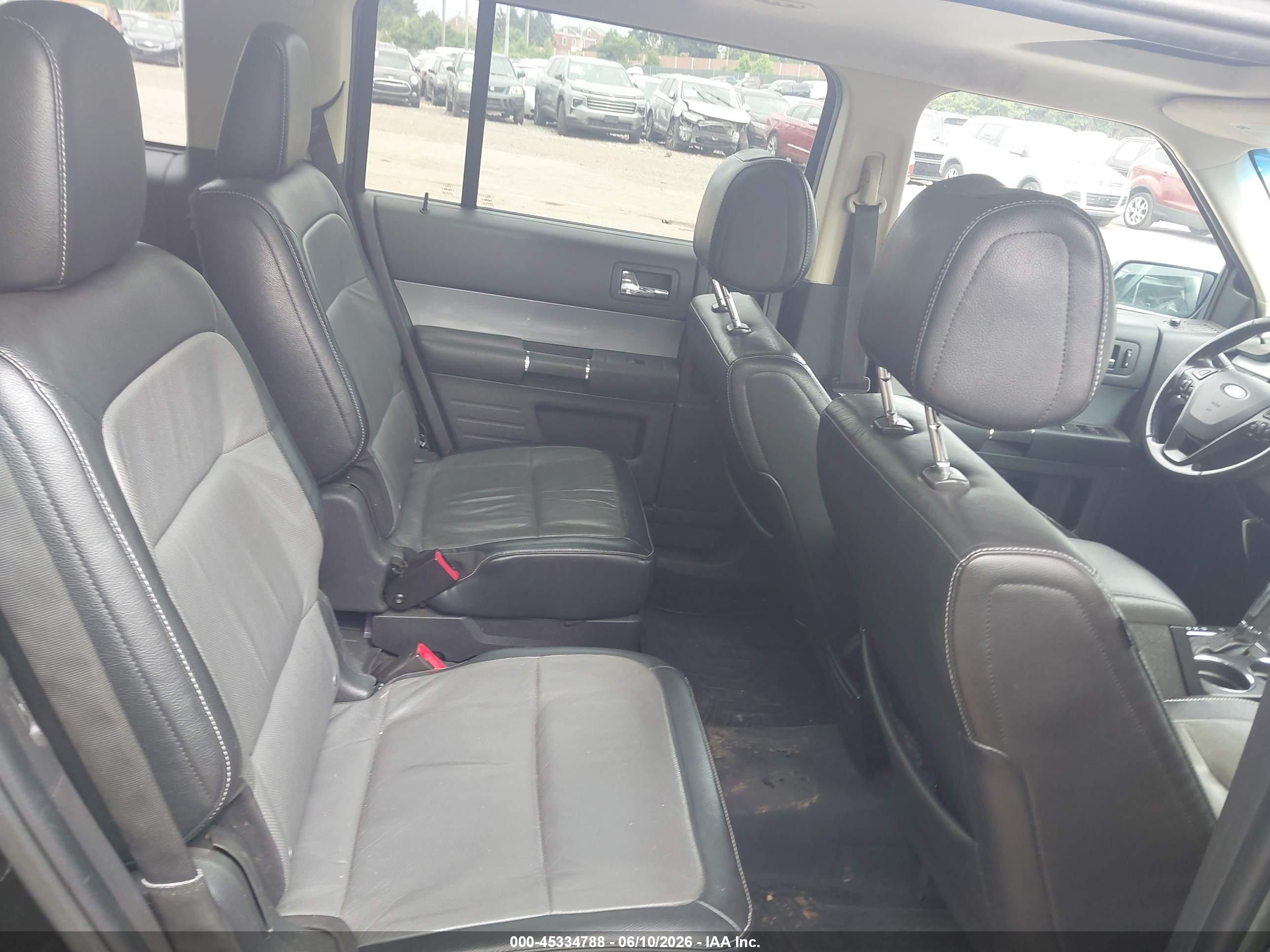 2013 Ford Flex Limited Black vin: 2FMHK6DT5DBD15008
