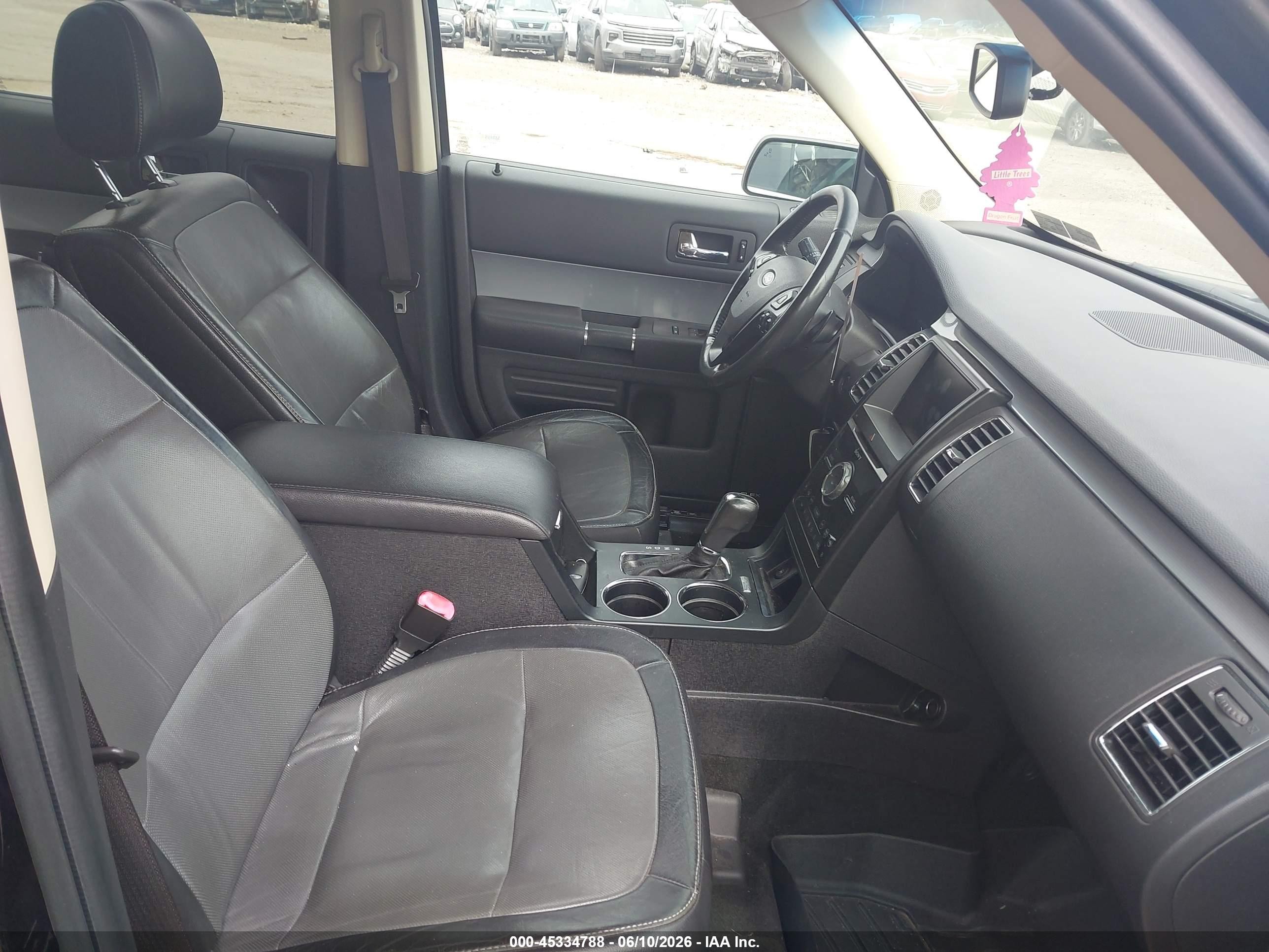 2013 Ford Flex Limited Black vin: 2FMHK6DT5DBD15008