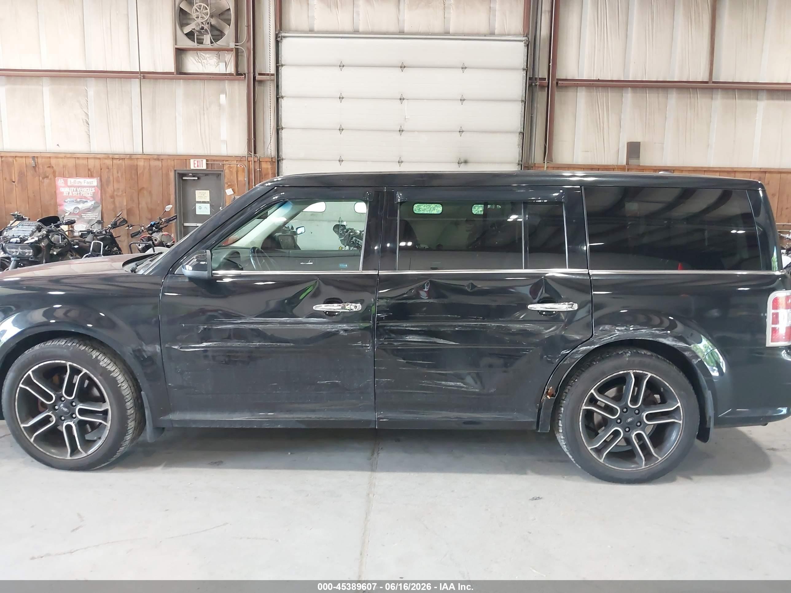 2013 Ford Flex Limited Black vin: 2FMHK6DT5DBD36117