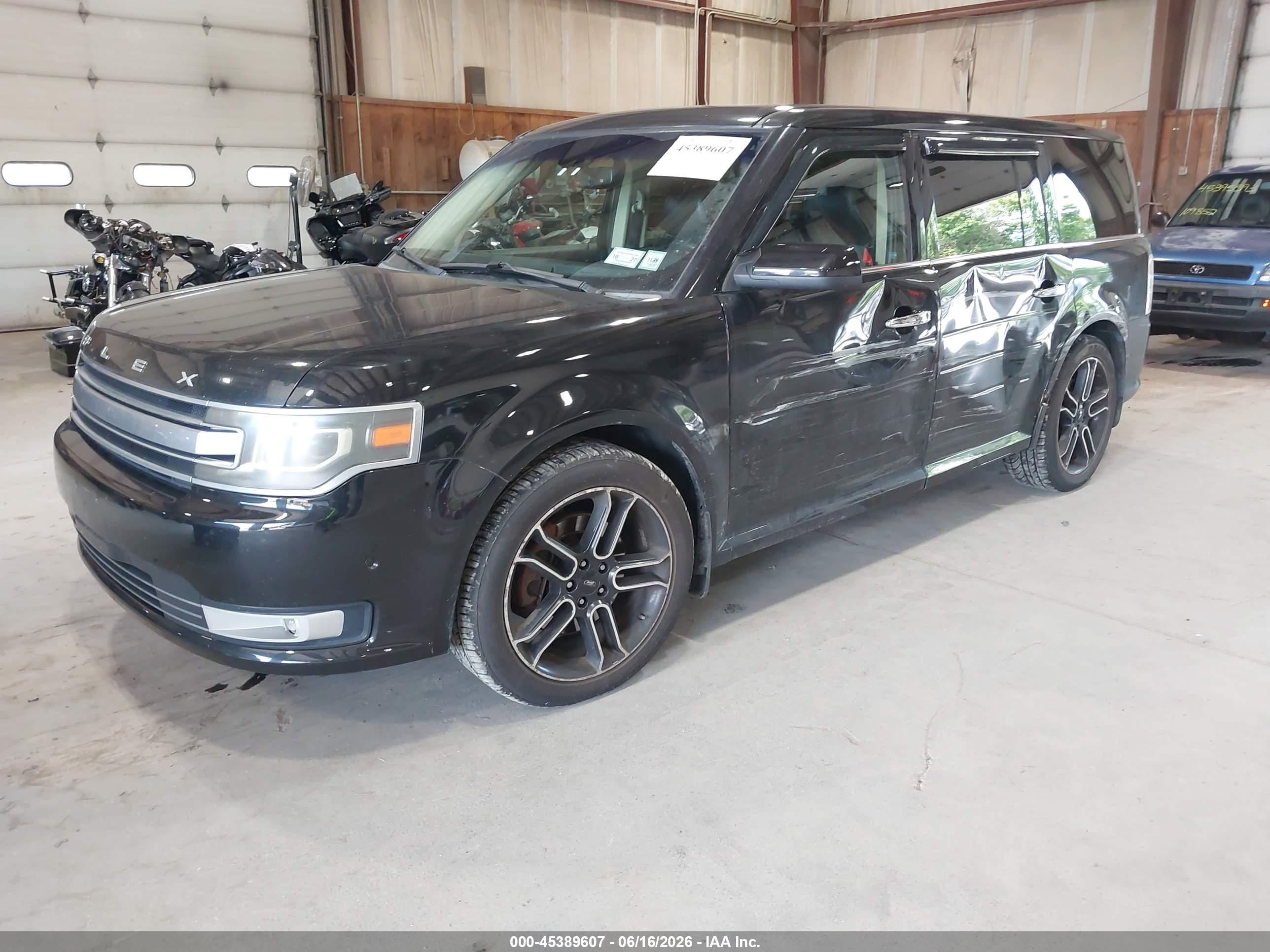 2013 Ford Flex Limited Black vin: 2FMHK6DT5DBD36117