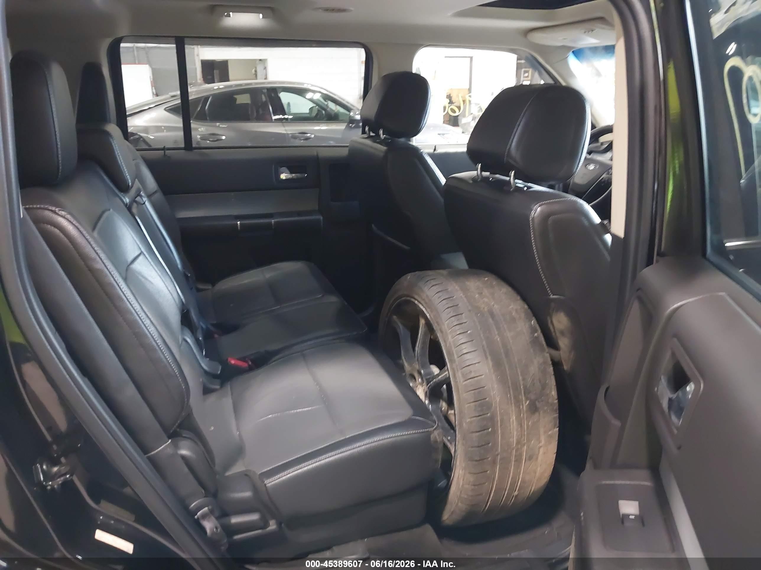 2013 Ford Flex Limited Black vin: 2FMHK6DT5DBD36117