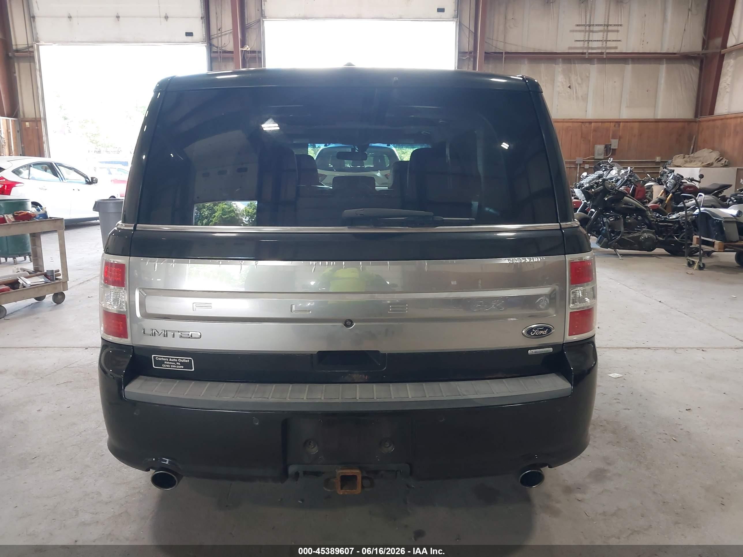 2013 Ford Flex Limited Black vin: 2FMHK6DT5DBD36117