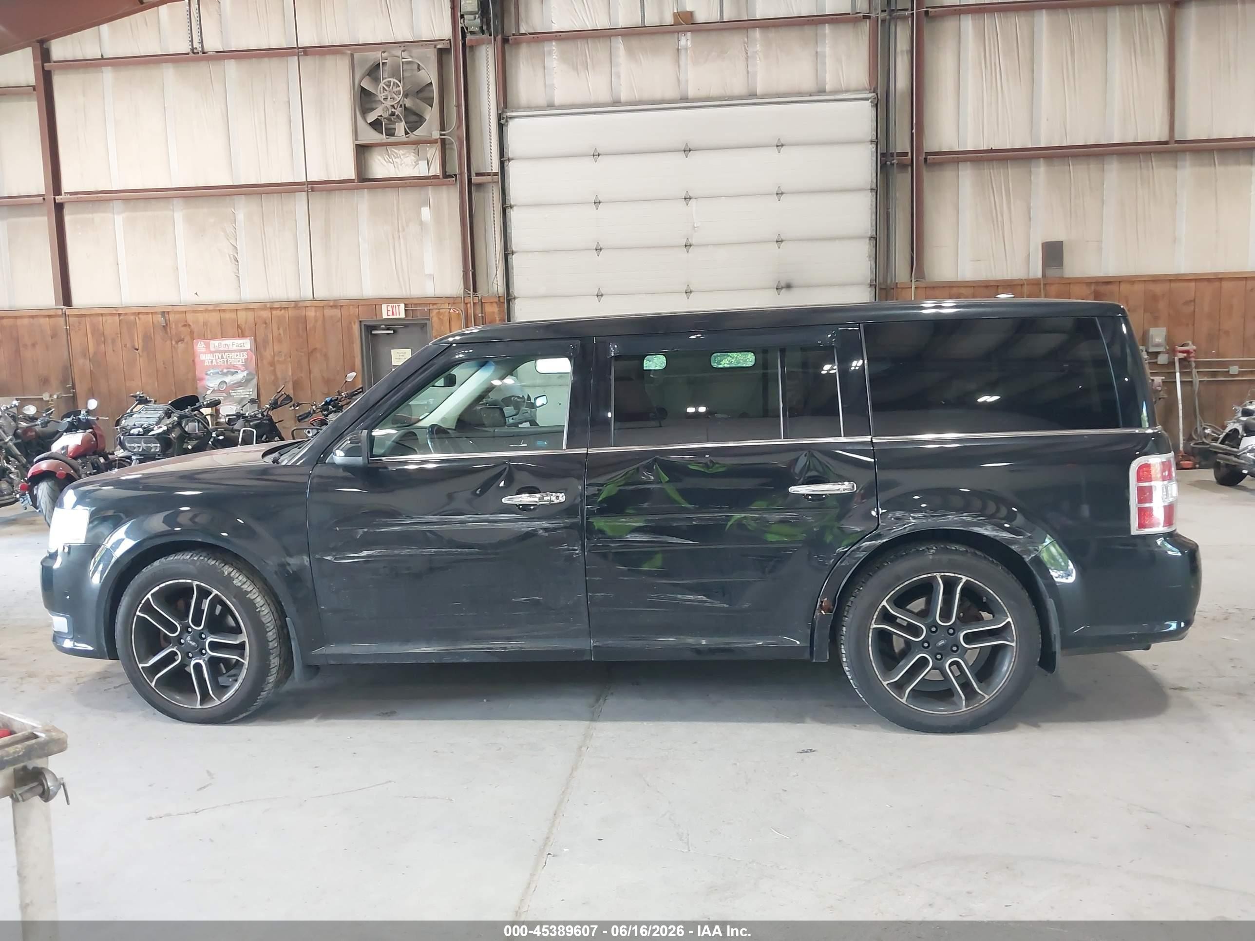 2013 Ford Flex Limited Black vin: 2FMHK6DT5DBD36117