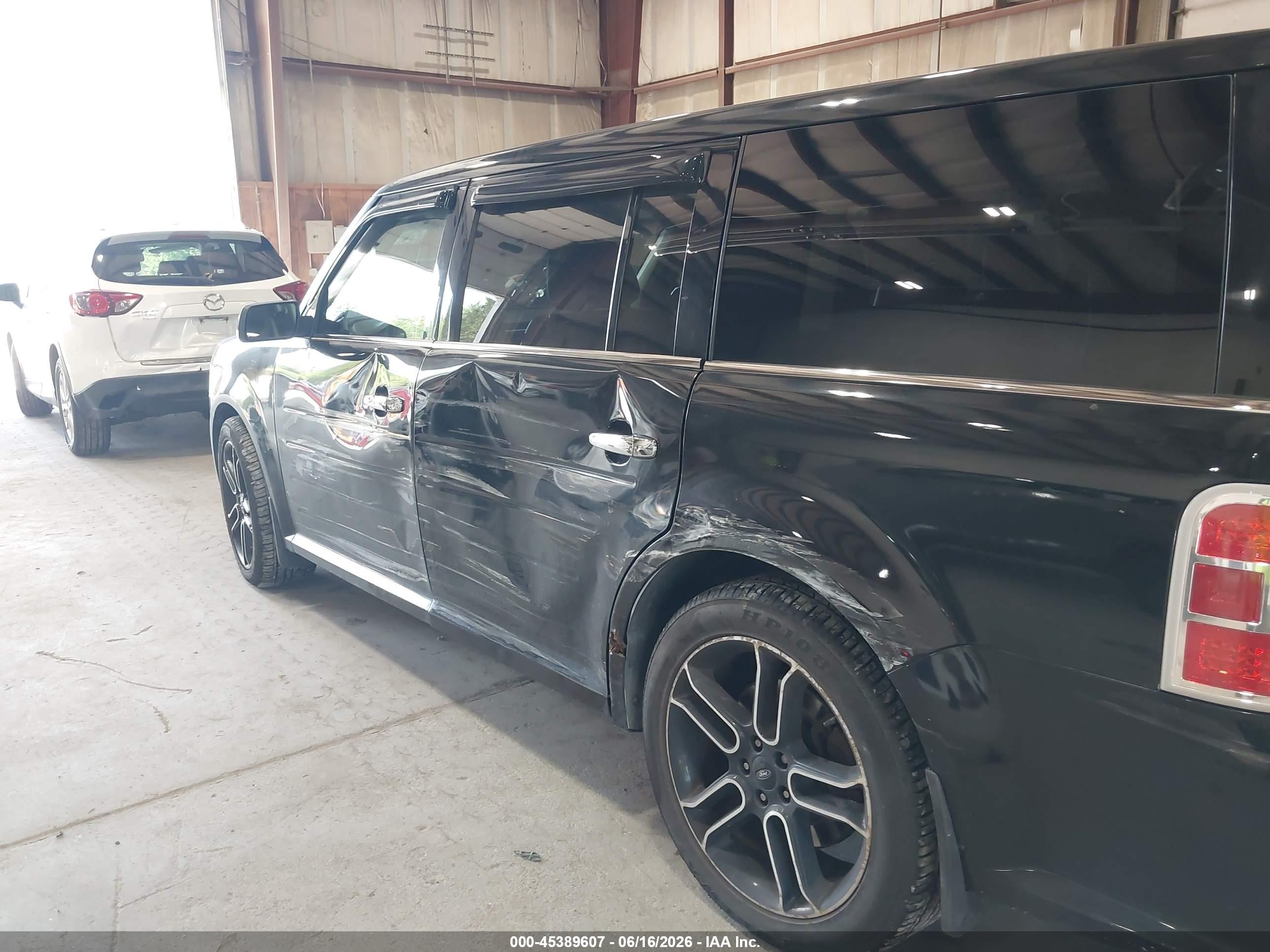 2013 Ford Flex Limited Black vin: 2FMHK6DT5DBD36117