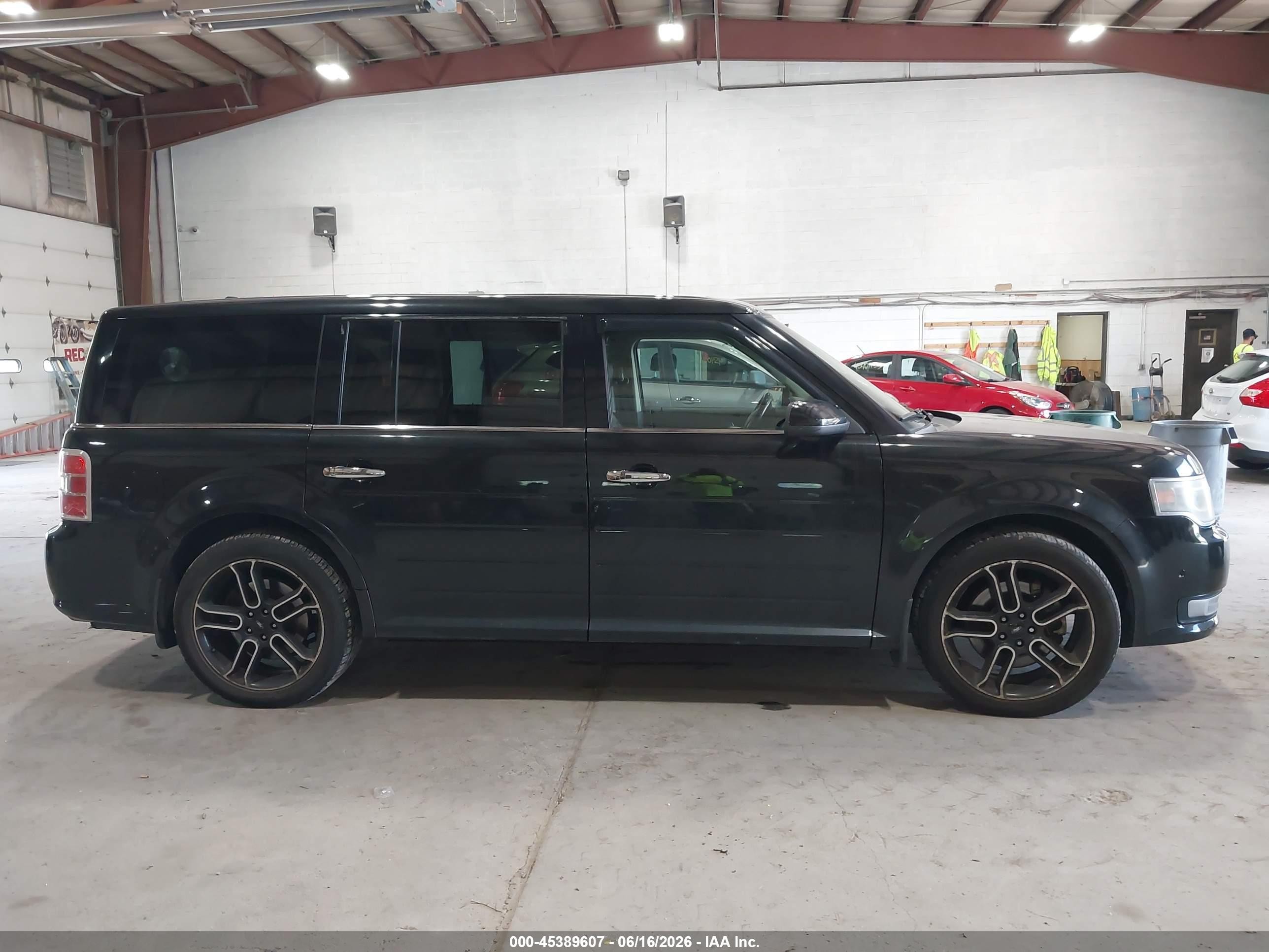 2013 Ford Flex Limited Black vin: 2FMHK6DT5DBD36117