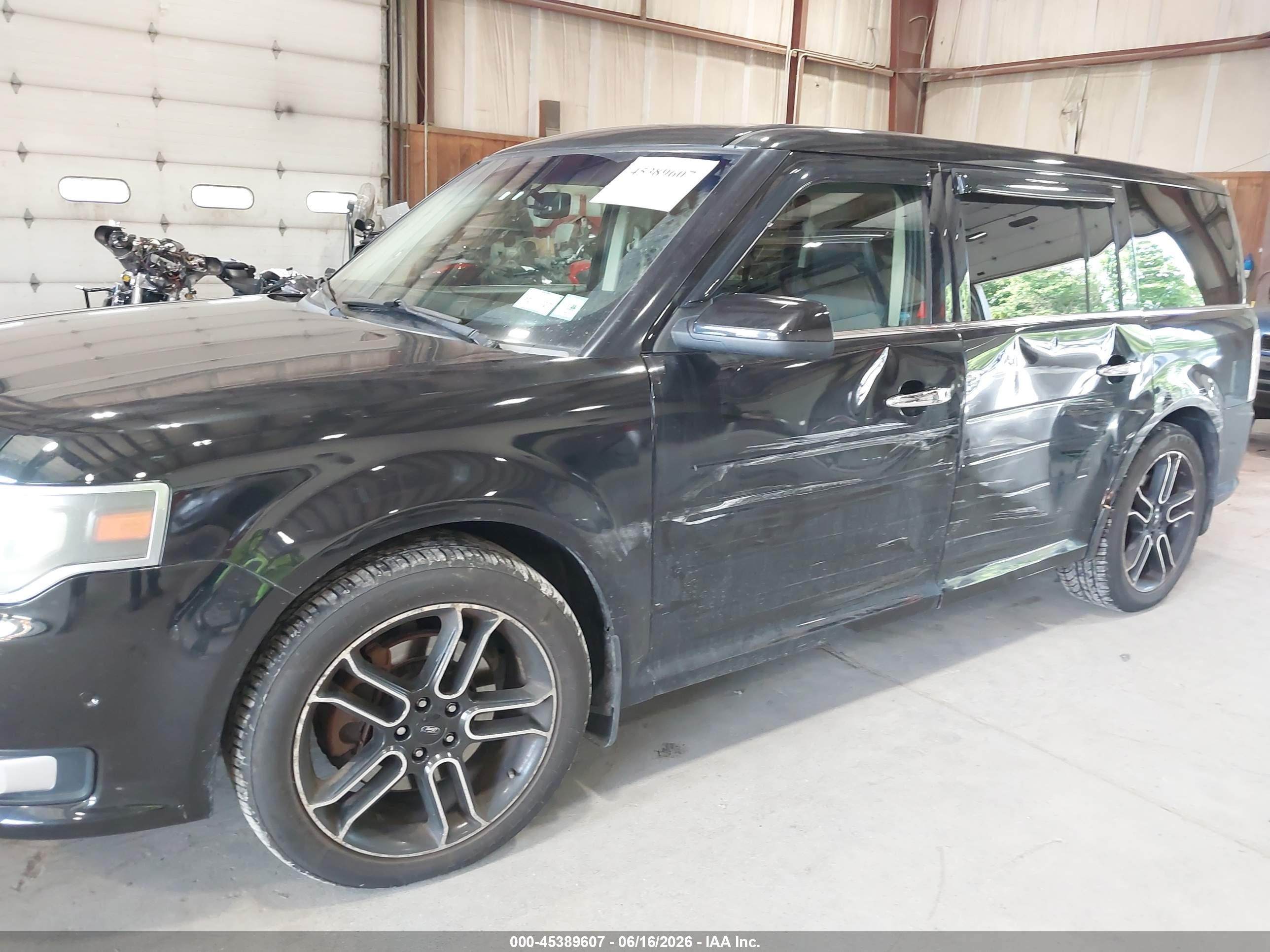 2013 Ford Flex Limited Black vin: 2FMHK6DT5DBD36117