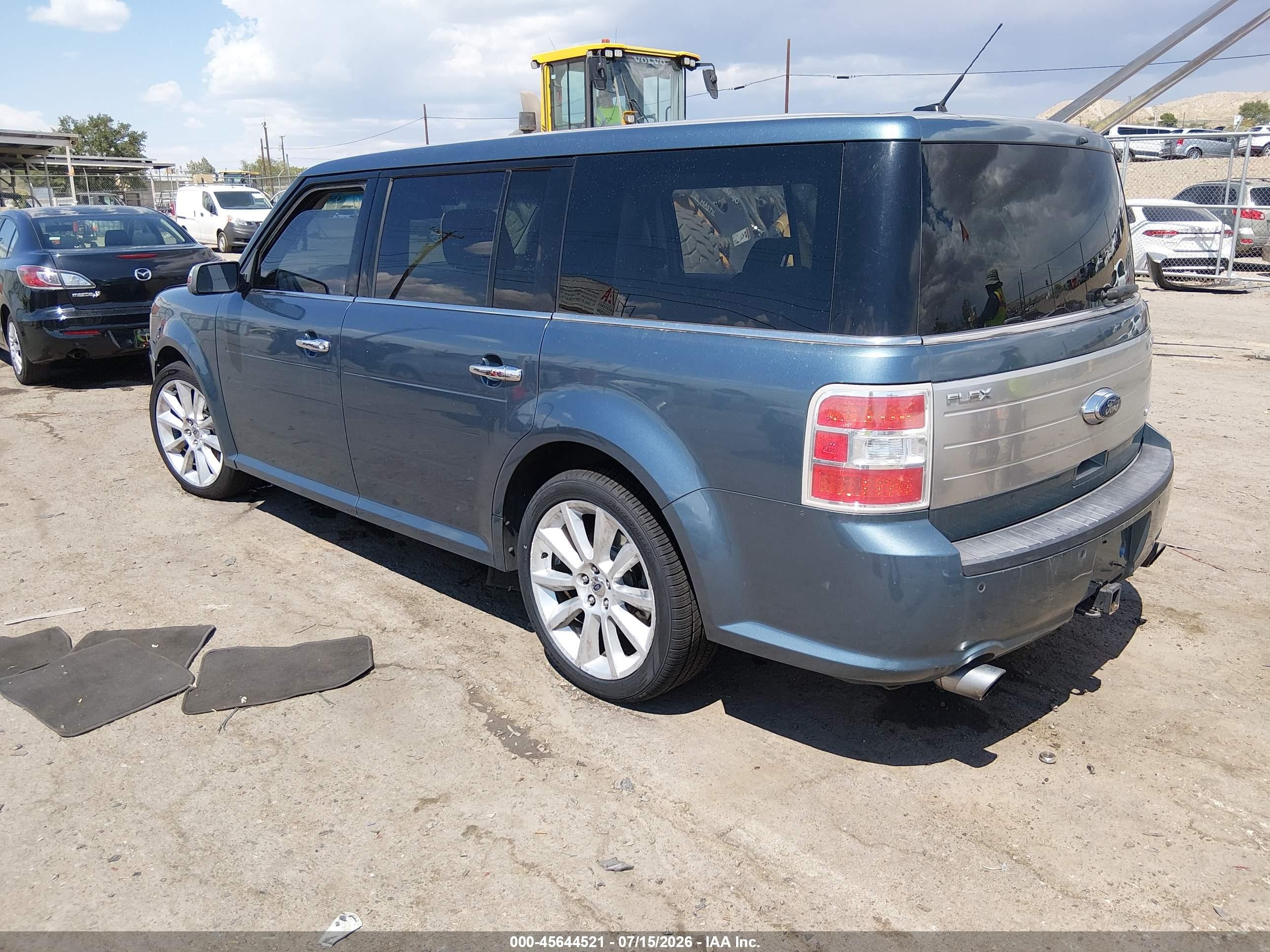 2010 Ford Flex Limited Blue vin: 2FMHK6DT6ABA38655