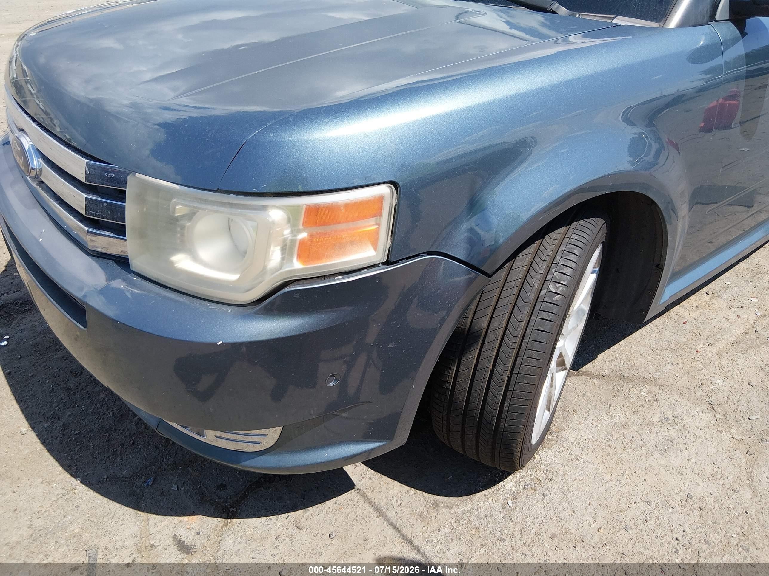 2010 Ford Flex Limited Blue vin: 2FMHK6DT6ABA38655