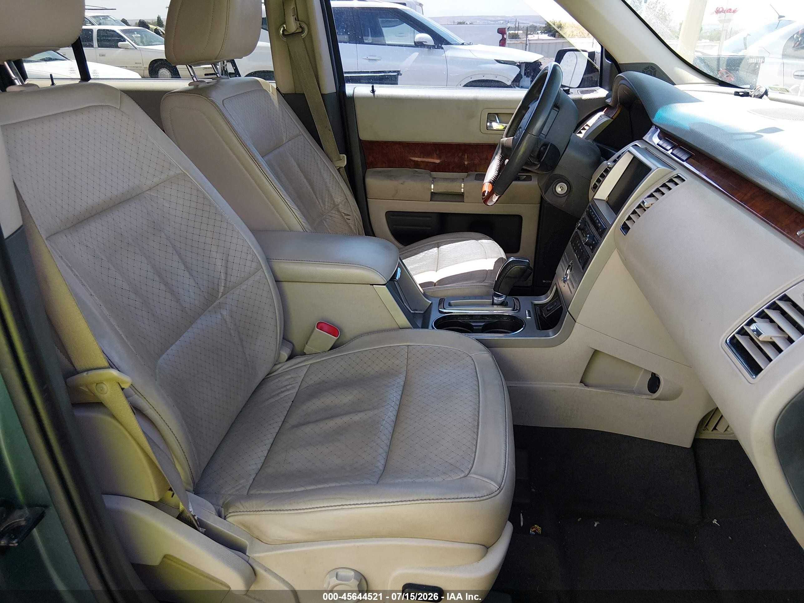 2010 Ford Flex Limited Blue vin: 2FMHK6DT6ABA38655