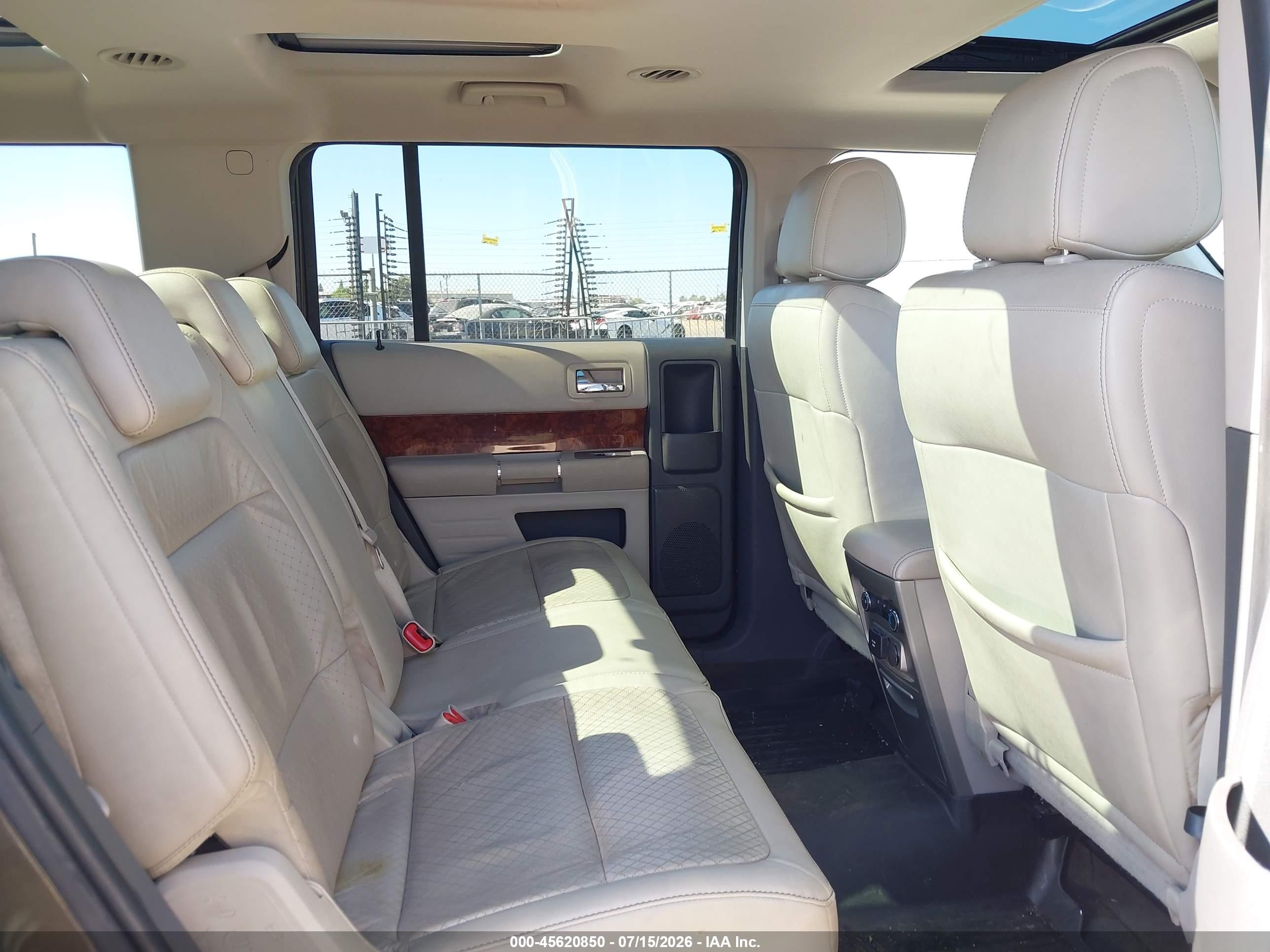 2011 Ford Flex Limited Brown vin: 2FMHK6DT6BBD14558