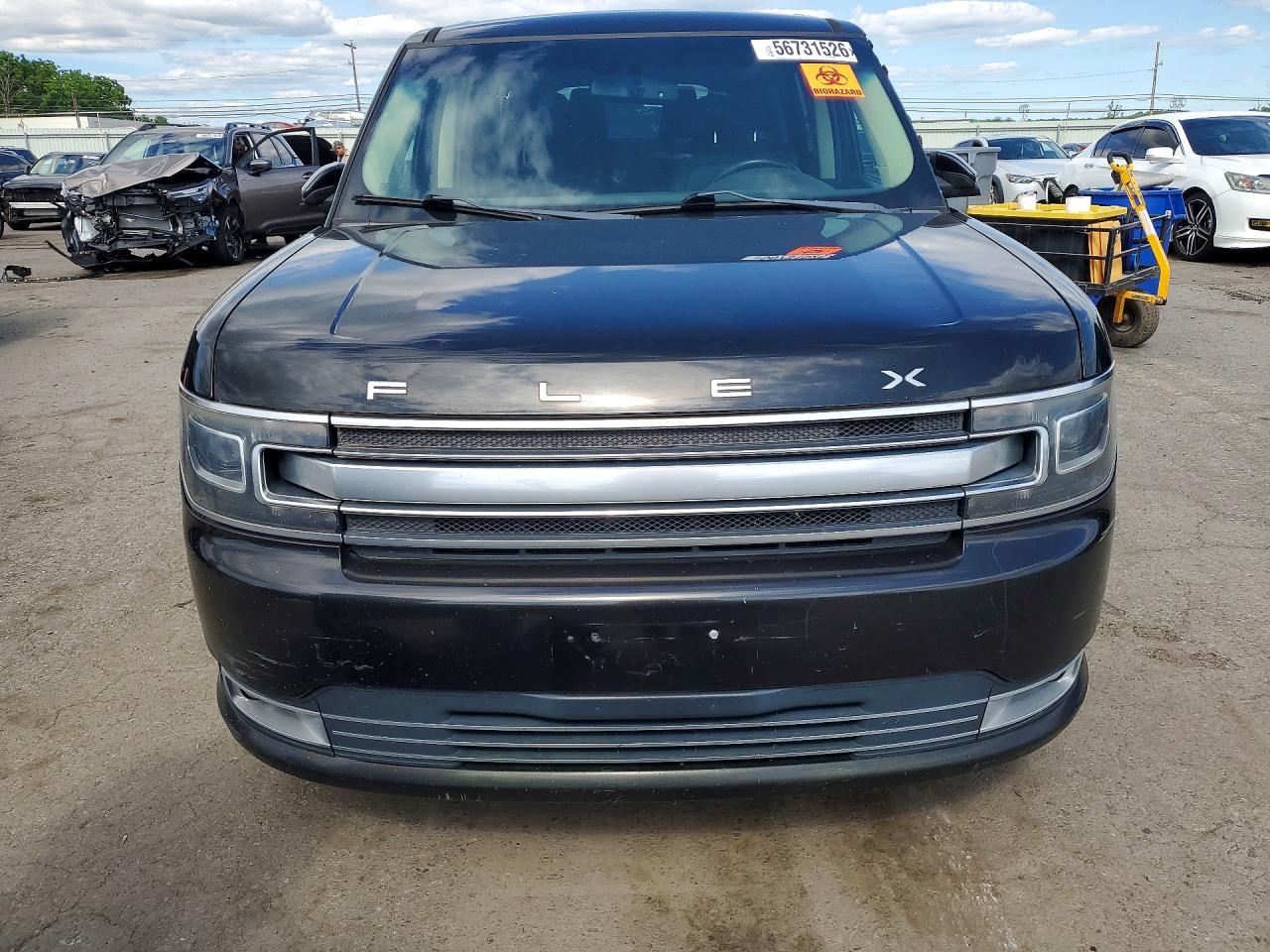 2013 Ford Flex Limited Black vin: 2FMHK6DT6DBD00114
