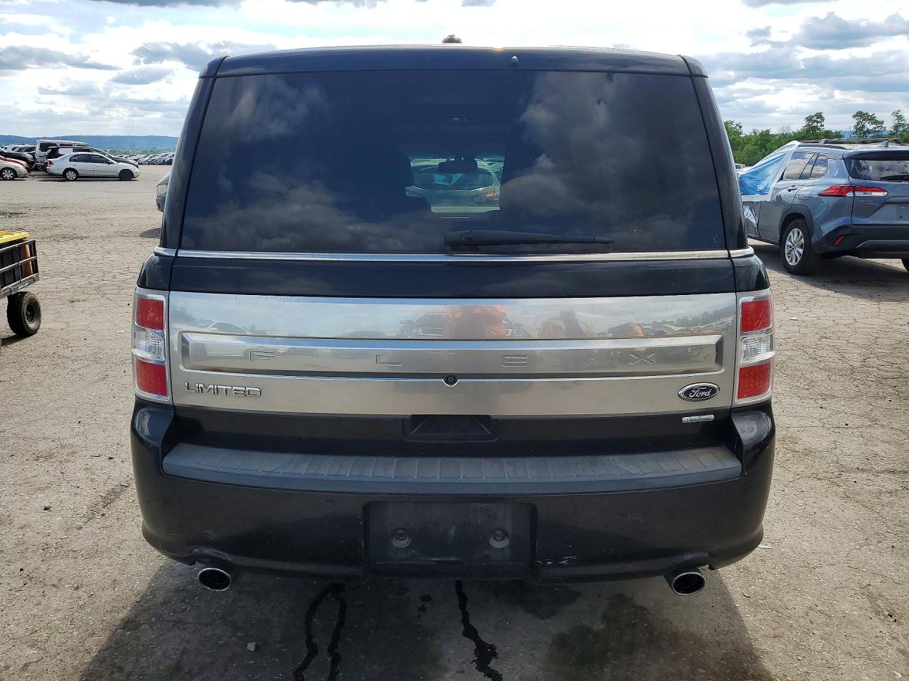 2013 Ford Flex Limited Black vin: 2FMHK6DT6DBD00114