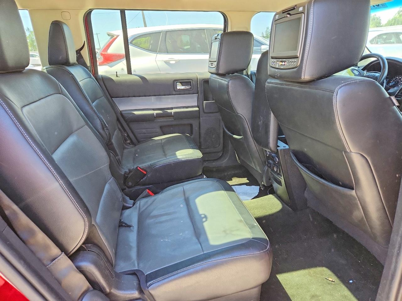 2015 Ford Flex Limited Red vin: 2FMHK6DT6FBA08224