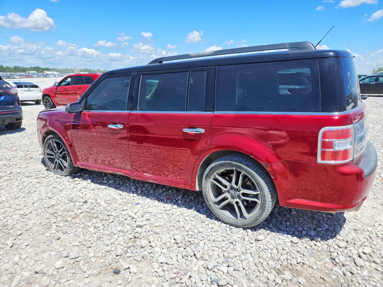 2015 Ford Flex Limited Red vin: 2FMHK6DT6FBA08224