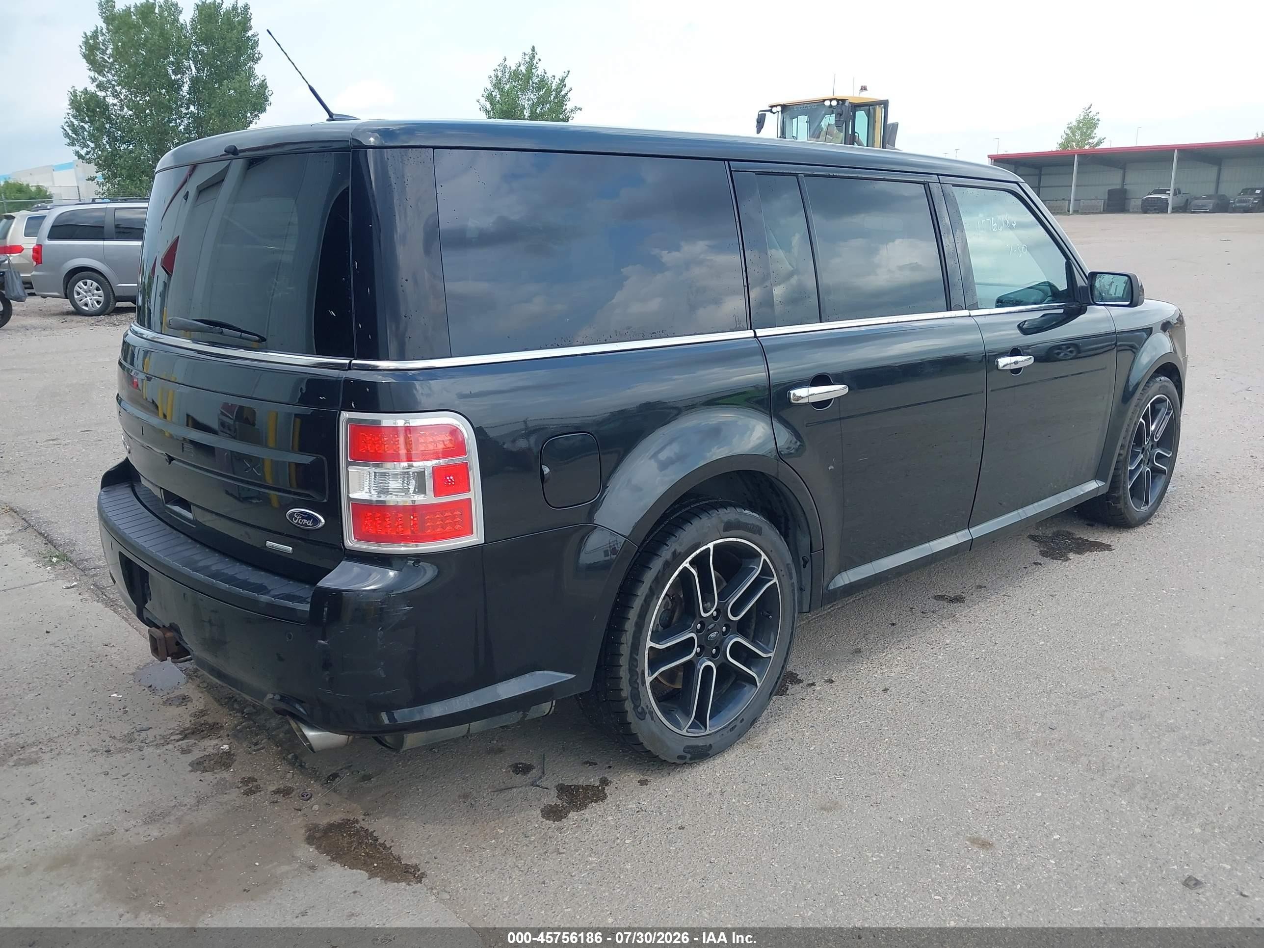 2014 Ford Flex Limited Black vin: 2FMHK6DT7EBD26299