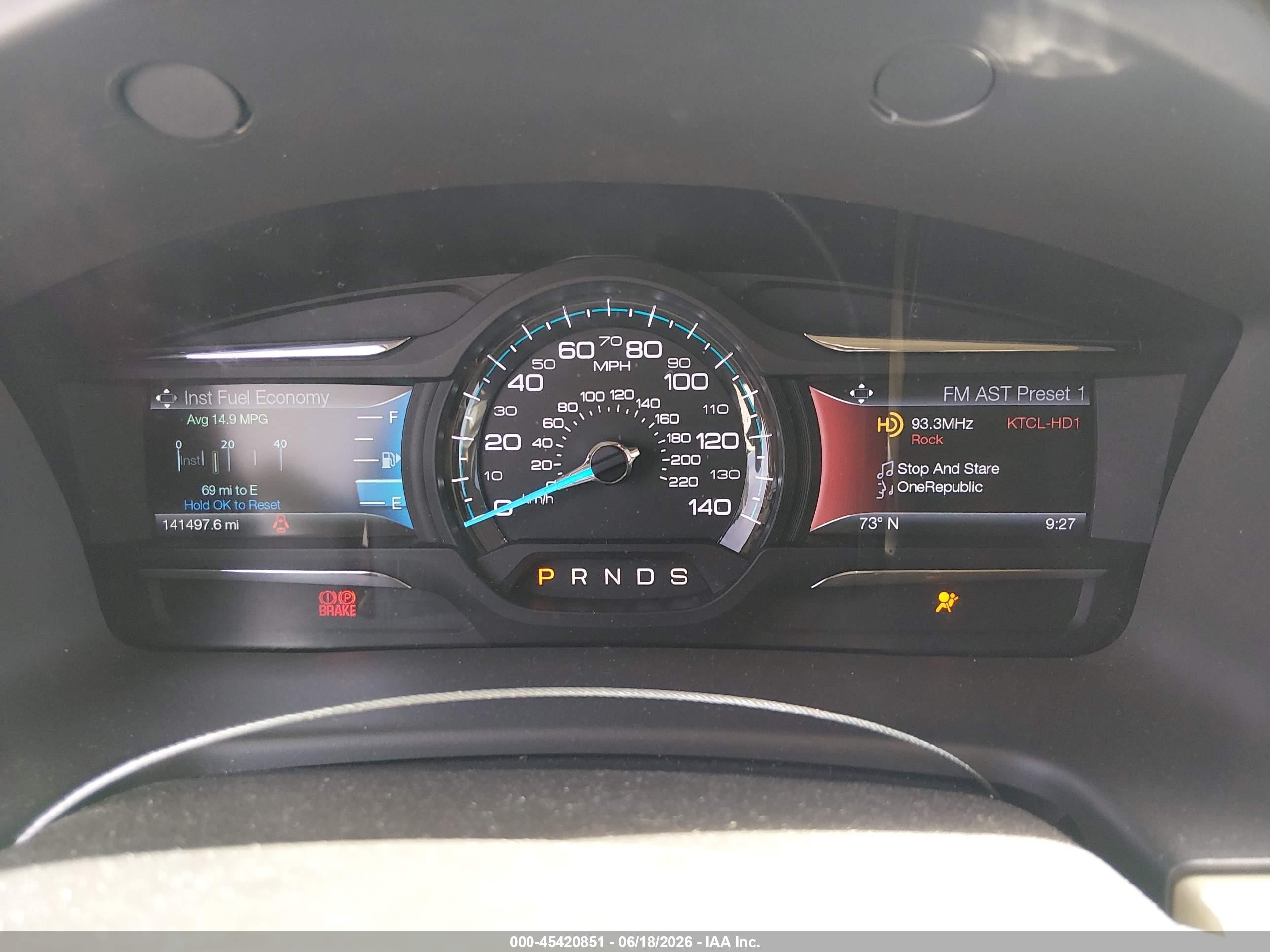 2015 Ford Flex Limited Gray vin: 2FMHK6DT7FBA08989