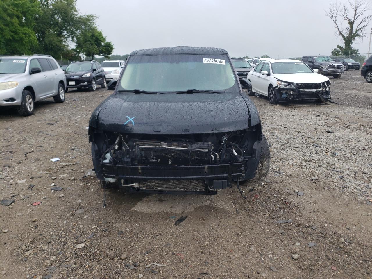 2017 Ford Flex Limited Черный vin: 2FMHK6DT7HBA08770