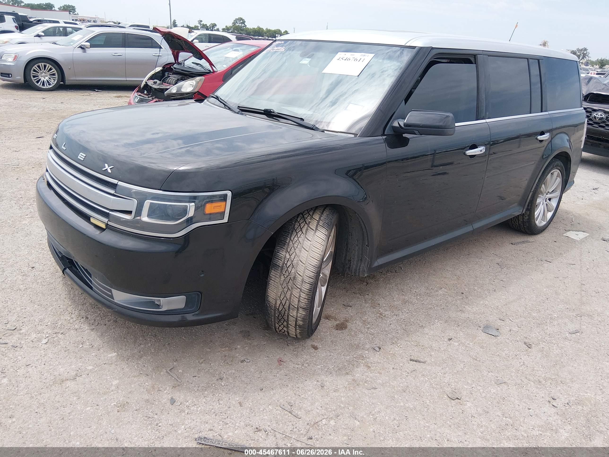 2013 Ford Flex Limited Black vin: 2FMHK6DT8DBD00549