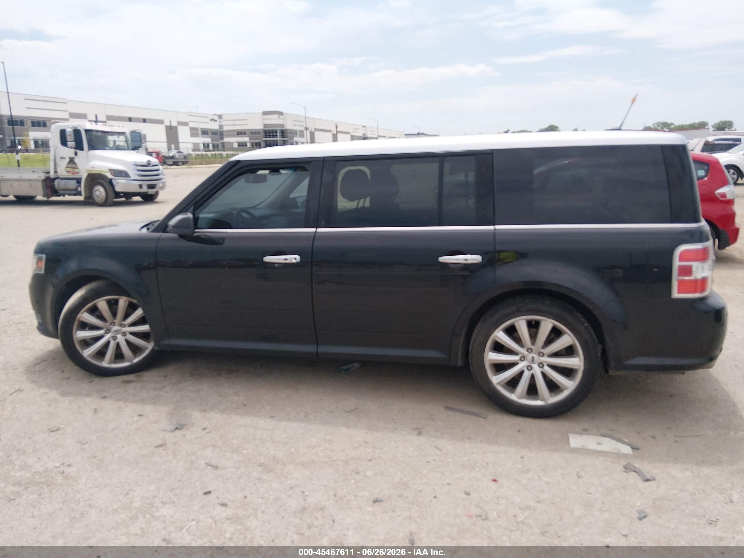 2013 Ford Flex Limited Black vin: 2FMHK6DT8DBD00549