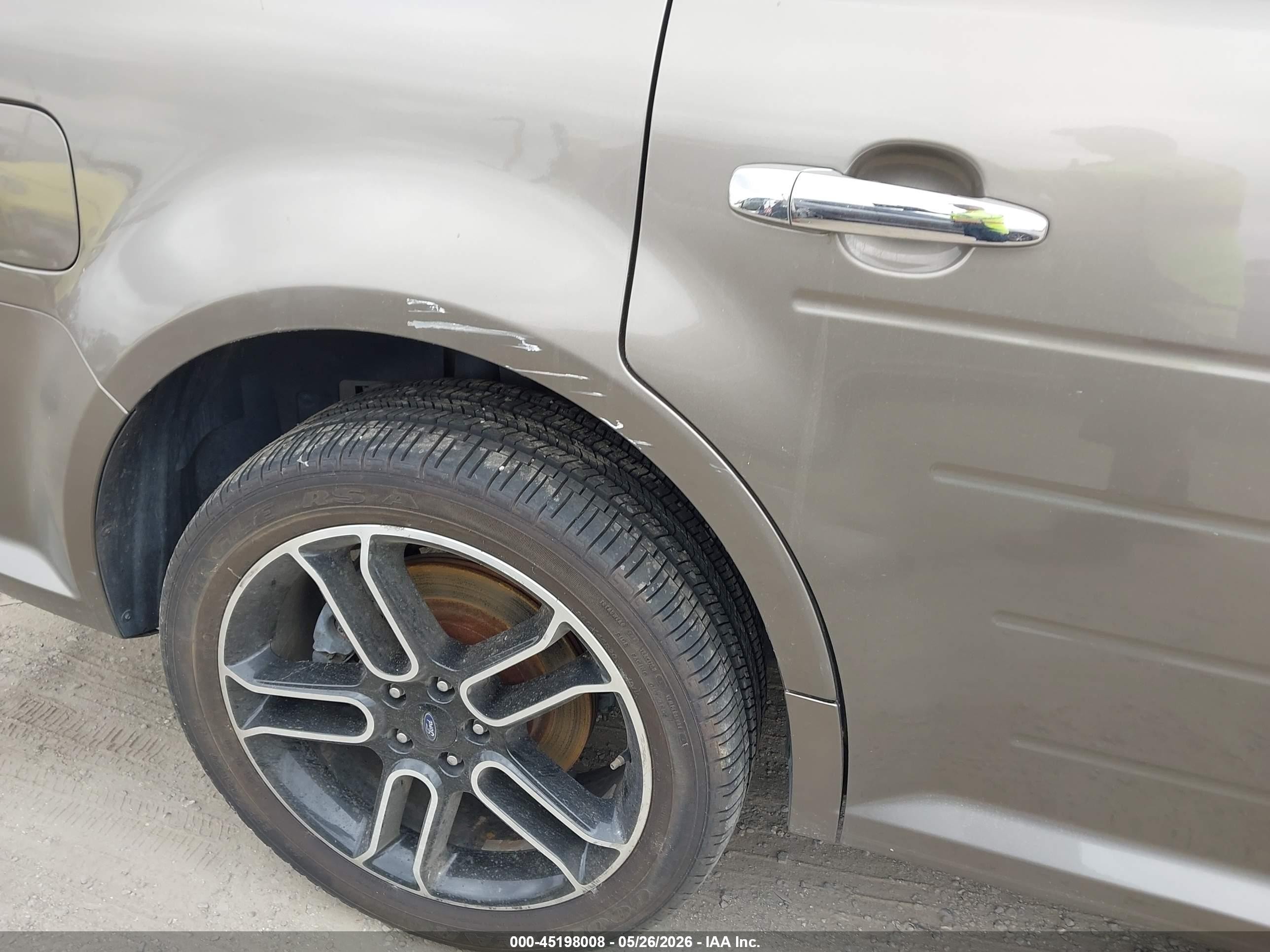 2013 Ford Flex Limited Gray vin: 2FMHK6DT8DBD15651