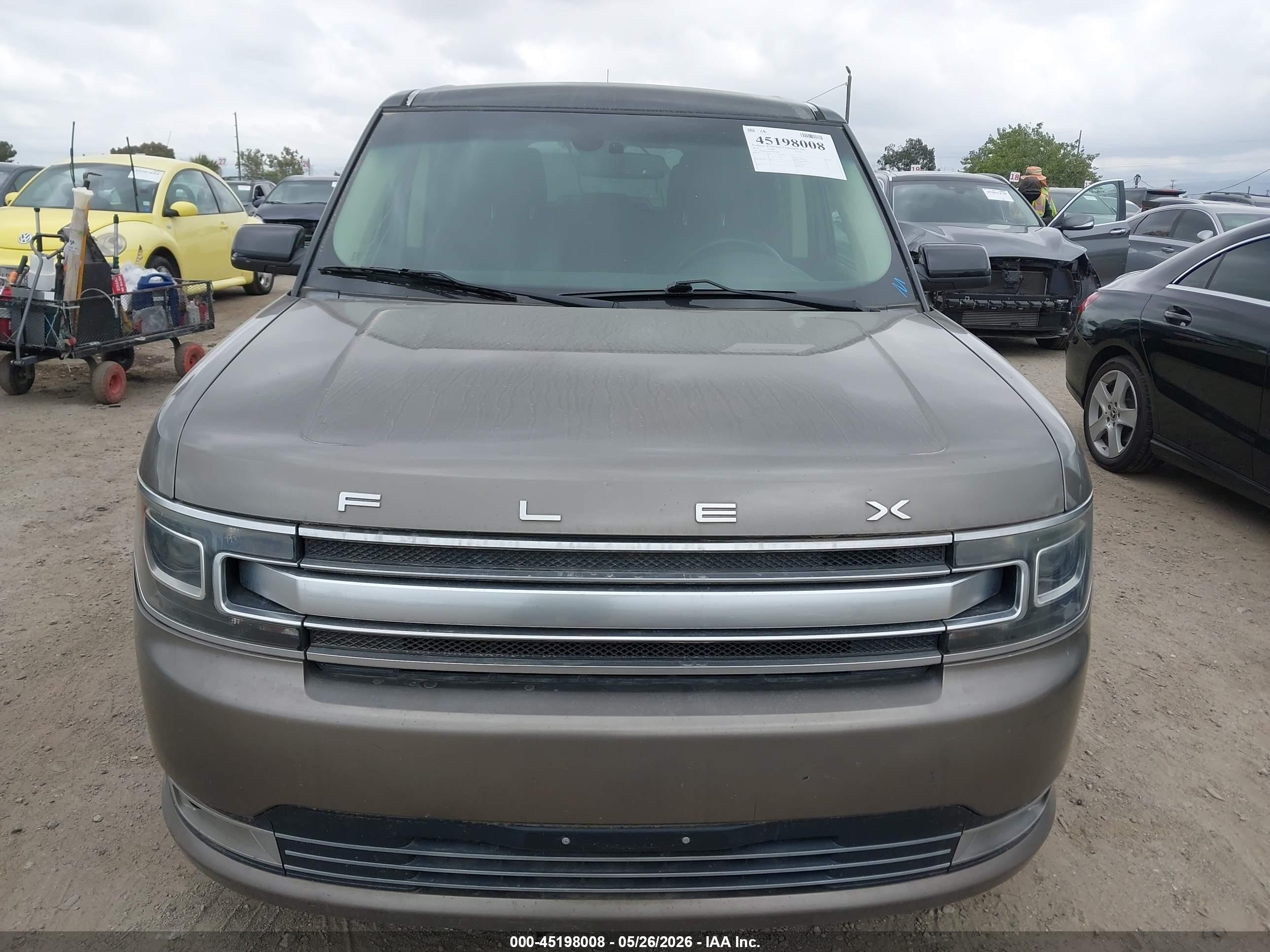 2013 Ford Flex Limited Gray vin: 2FMHK6DT8DBD15651