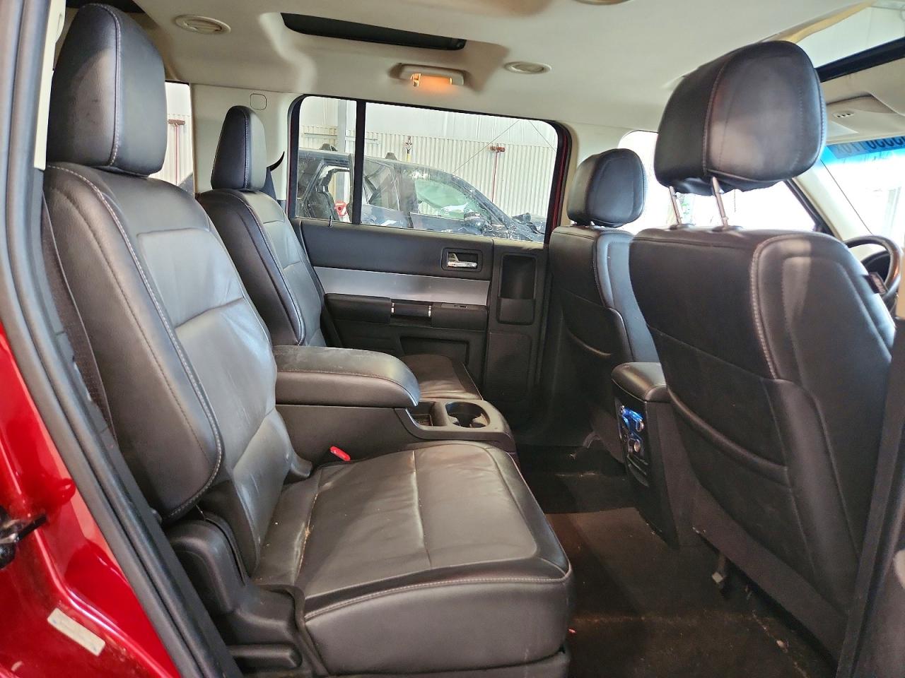 2013 Ford Flex Limited Red vin: 2FMHK6DT8DBD16881