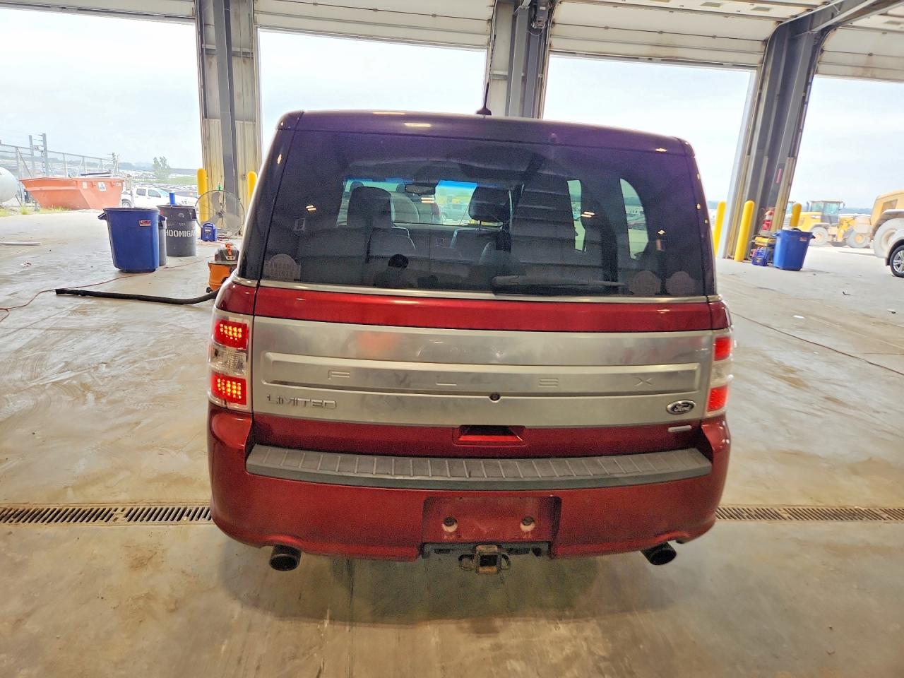 2013 Ford Flex Limited Red vin: 2FMHK6DT8DBD16881