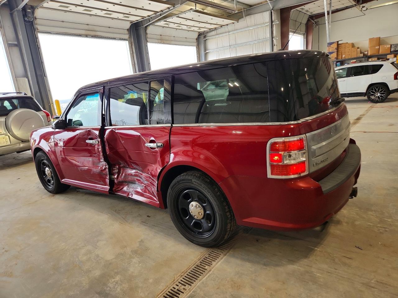 2013 Ford Flex Limited Red vin: 2FMHK6DT8DBD16881
