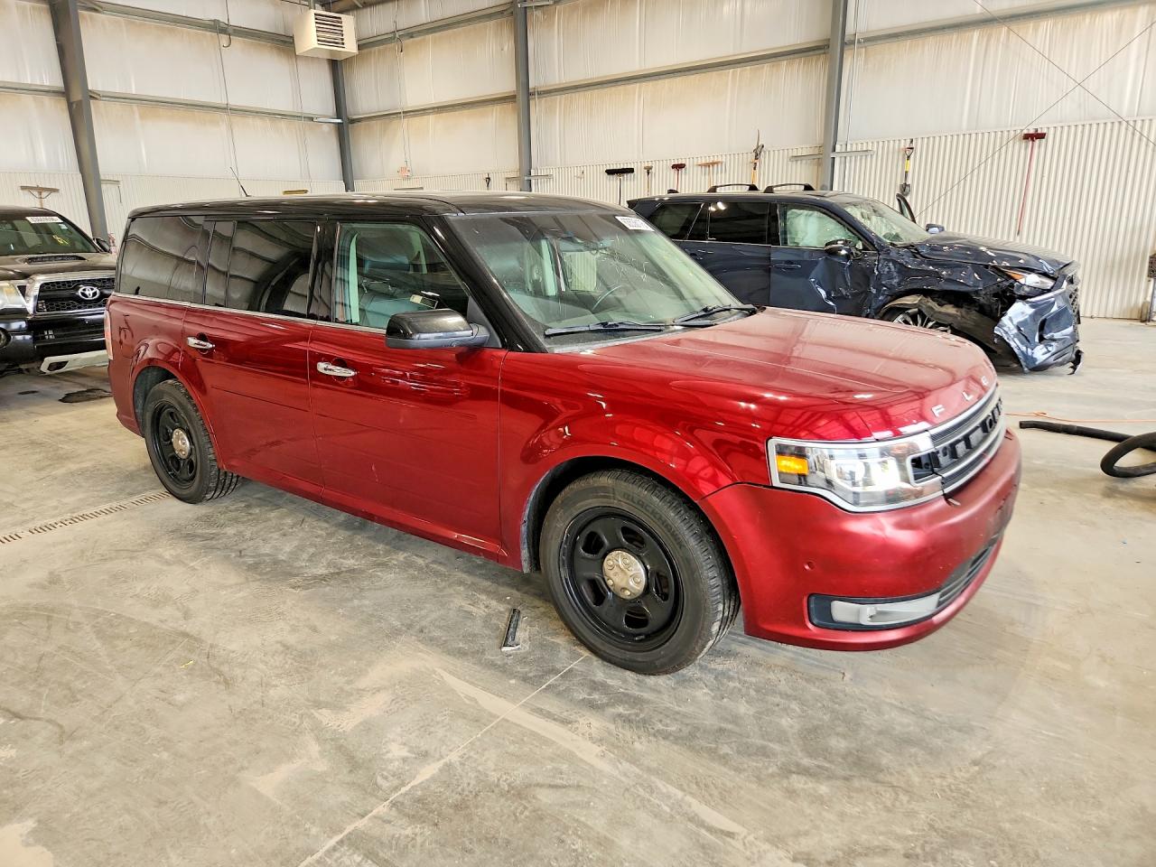 2013 Ford Flex Limited Red vin: 2FMHK6DT8DBD16881
