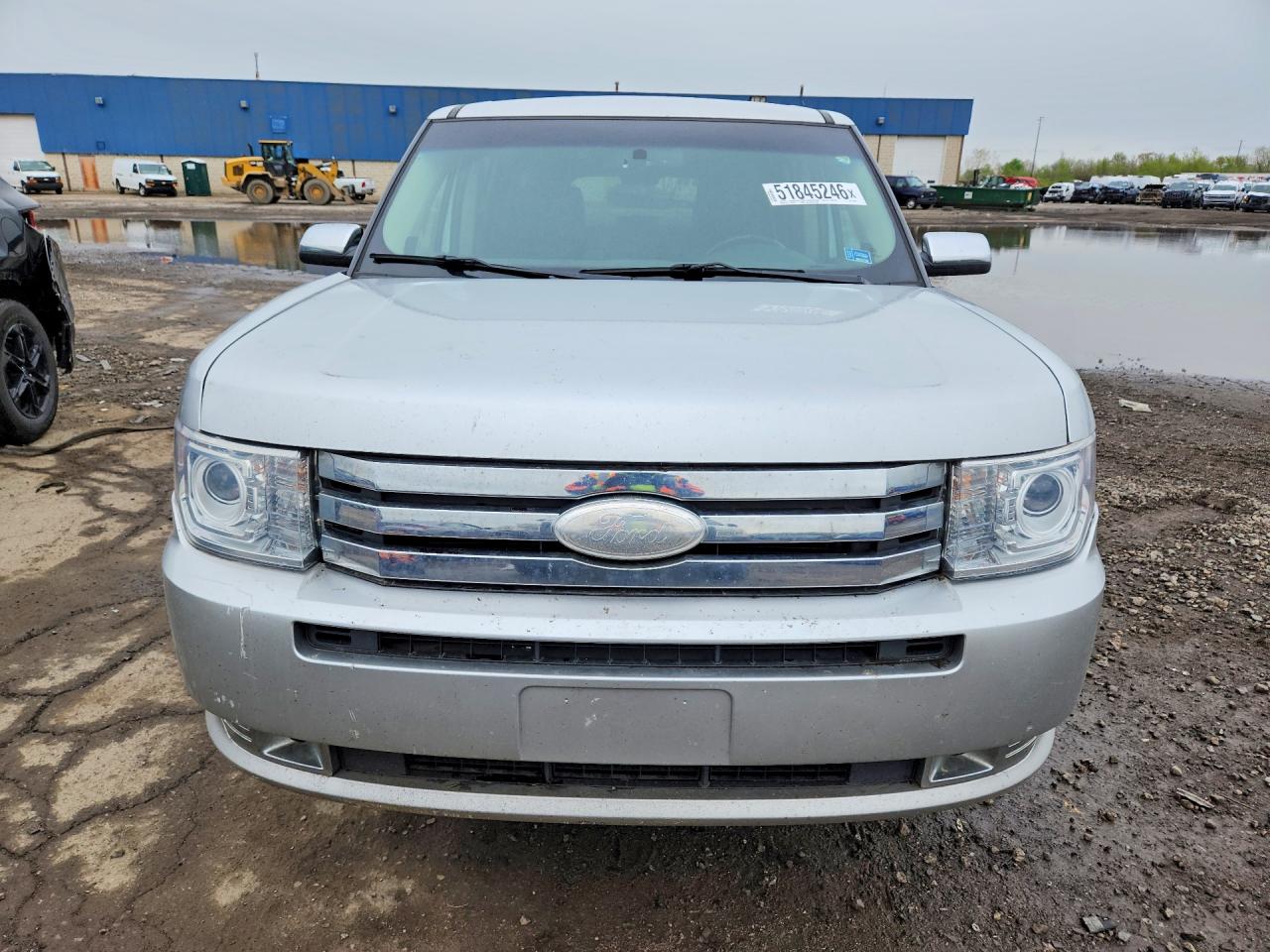 2012 Ford Flex Limited Silver vin: 2FMHK6DT9CBD17407