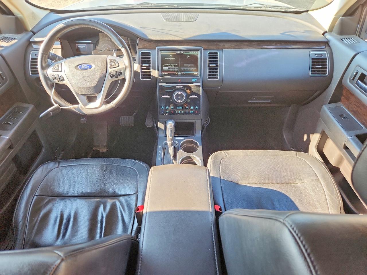2015 Ford Flex Limited Silver vin: 2FMHK6DT9FBA21923