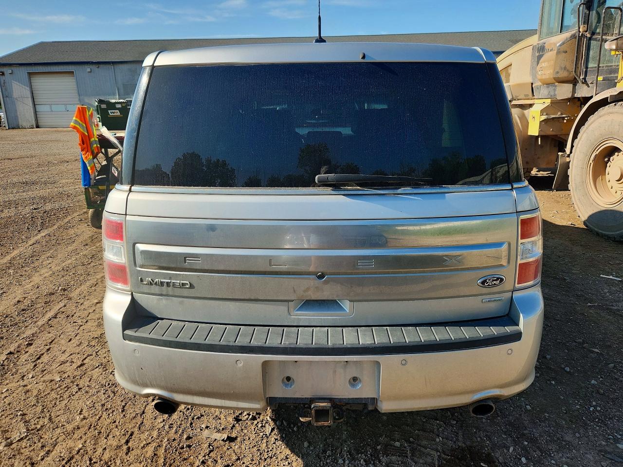 2015 Ford Flex Limited Silver vin: 2FMHK6DT9FBA21923