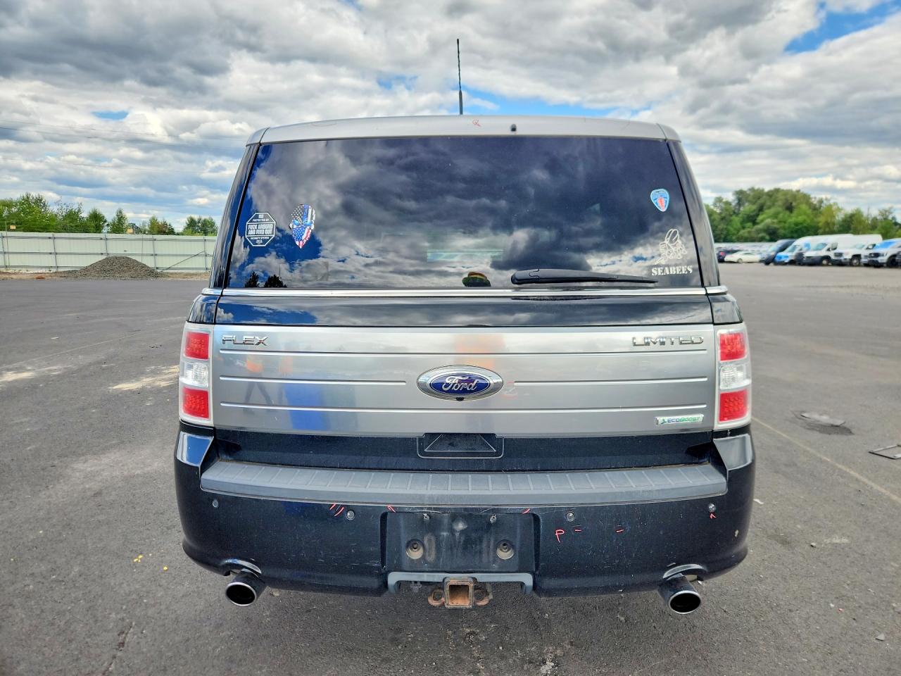 2010 Ford Flex Limited Black vin: 2FMHK6DTXABA24693