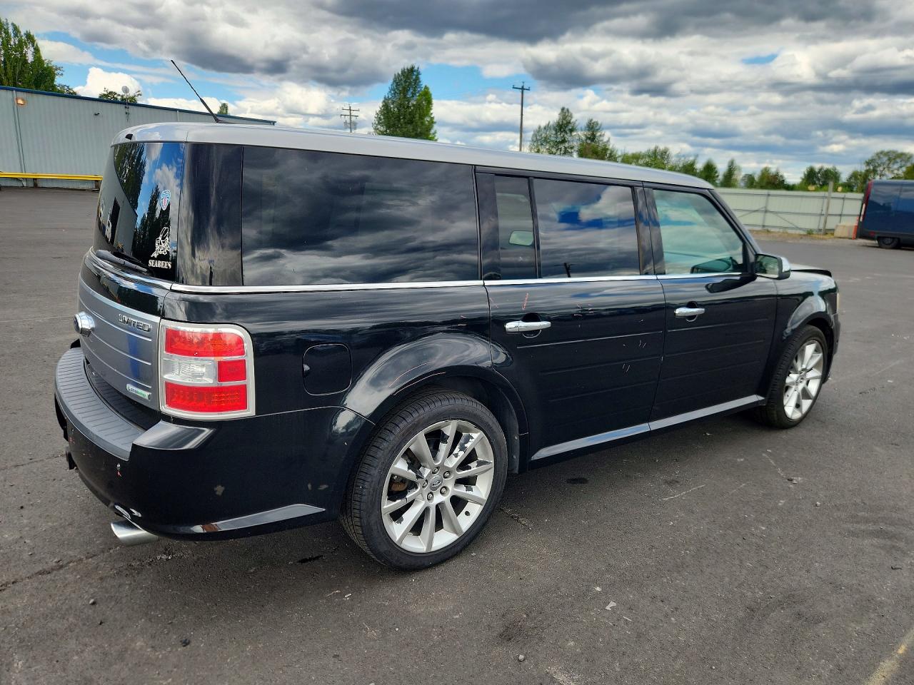 2010 Ford Flex Limited Black vin: 2FMHK6DTXABA24693