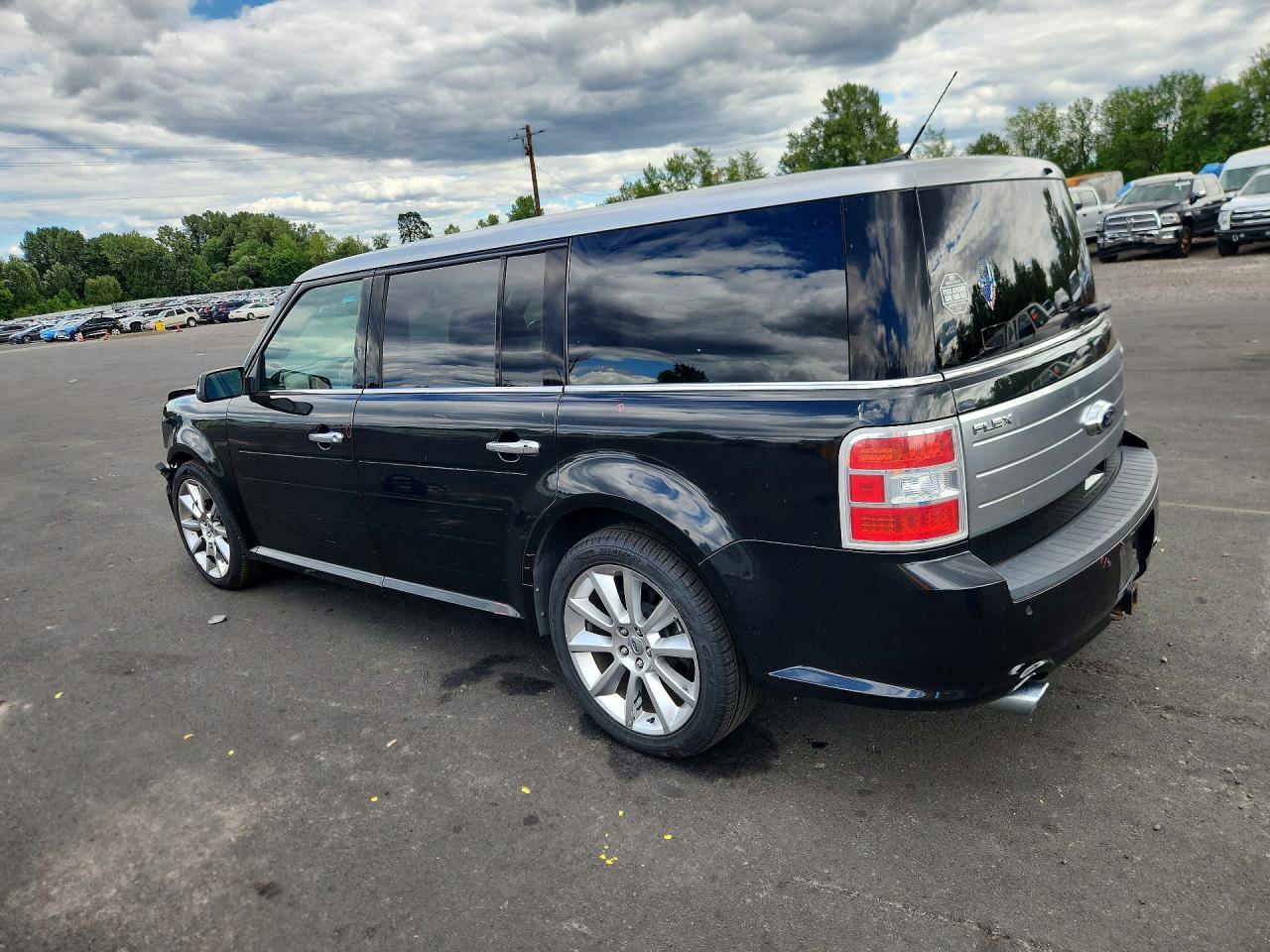 2010 Ford Flex Limited Black vin: 2FMHK6DTXABA24693