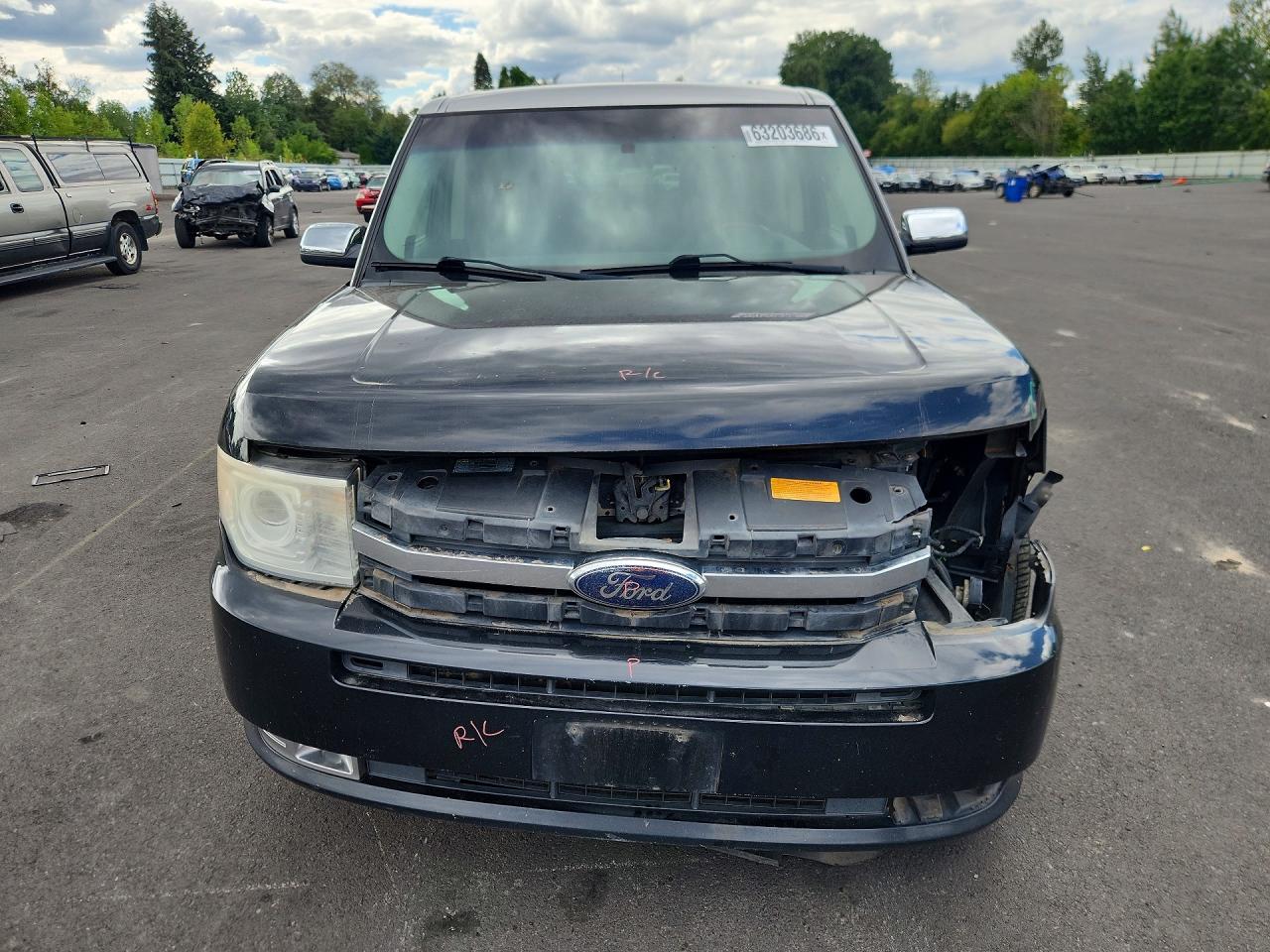 2010 Ford Flex Limited Black vin: 2FMHK6DTXABA24693