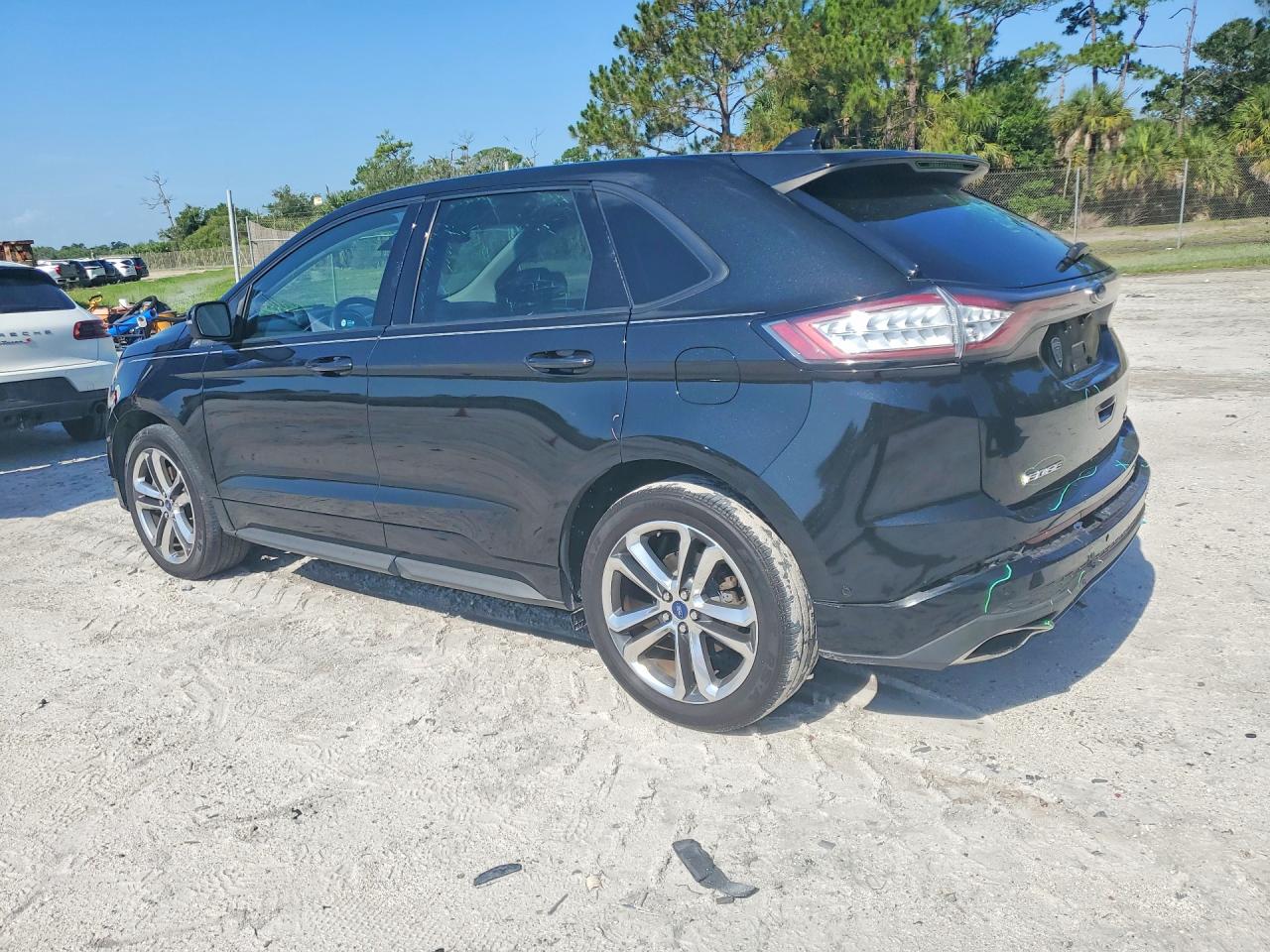 2015 Ford Edge Sport Black vin: 2FMPK3AP4FBB46927