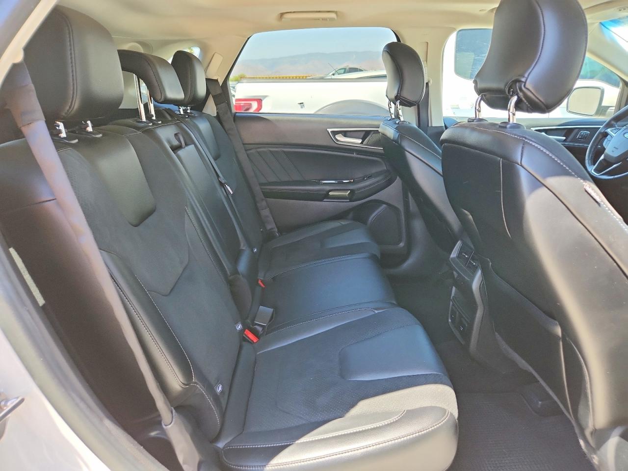 2015 Ford Edge Sport White vin: 2FMPK3AP5FBB74235