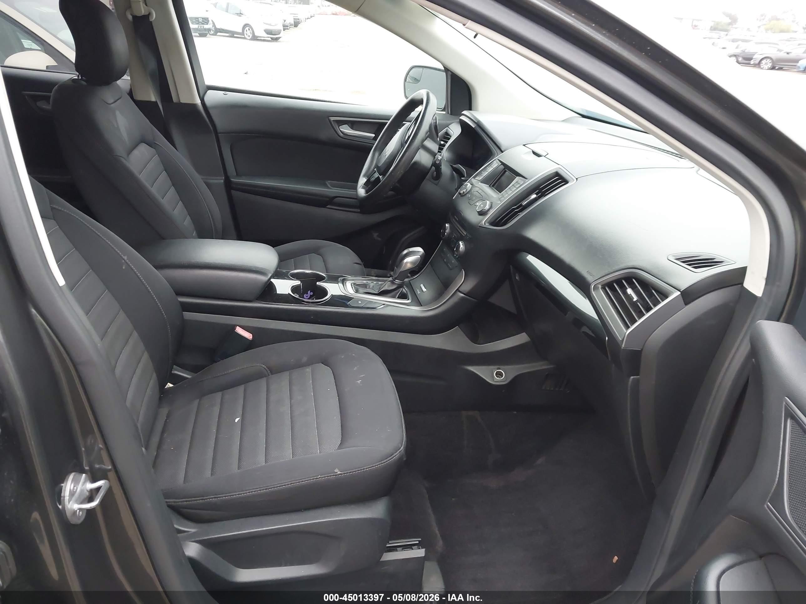 2016 Ford Edge Se Серый vin: 2FMPK3G93GBC31865