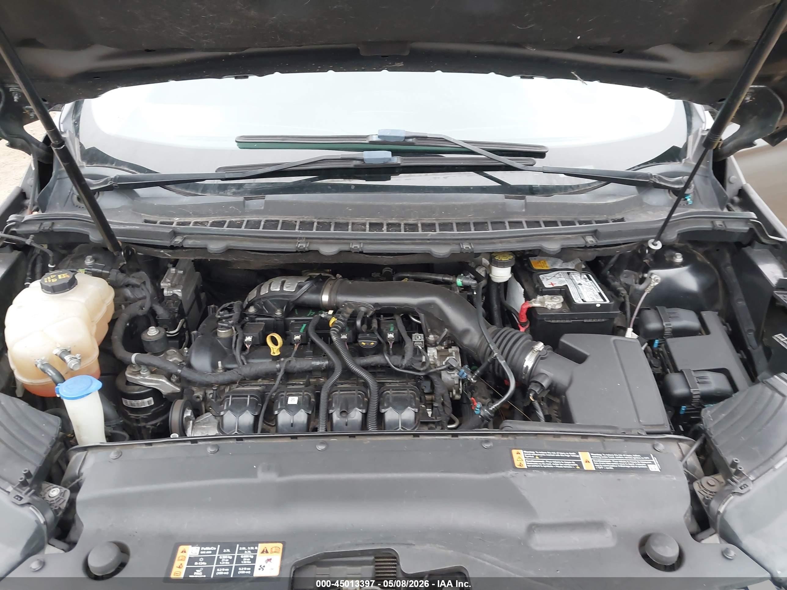 2016 Ford Edge Se Серый vin: 2FMPK3G93GBC31865