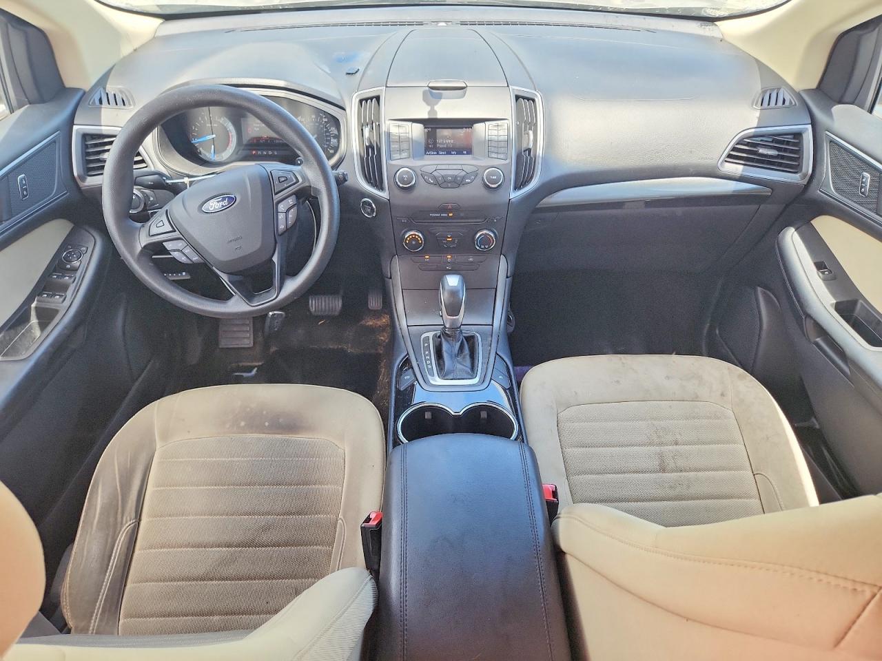 2017 Ford Edge Se Кремовый vin: 2FMPK3G93HBC52099